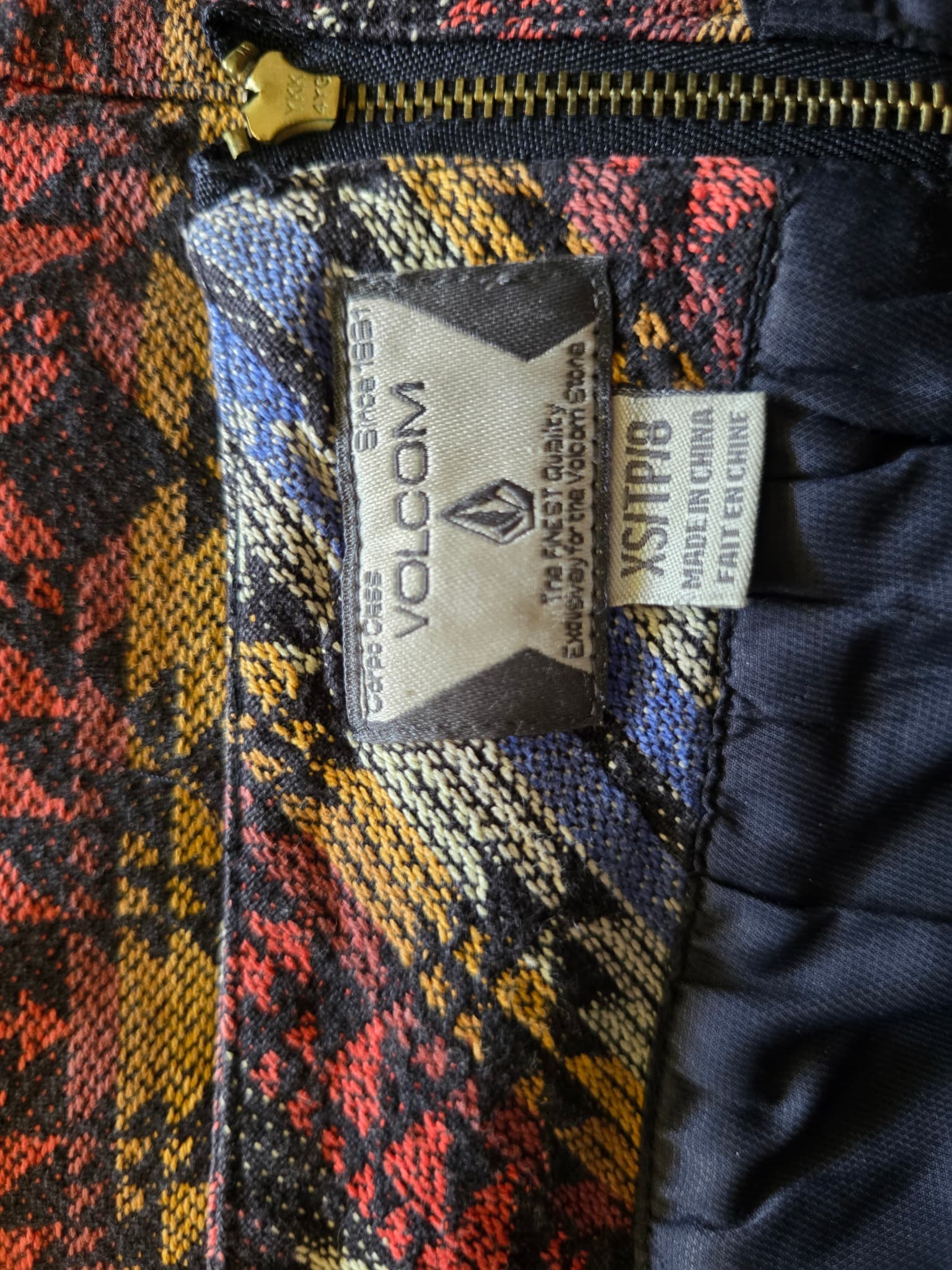 Volcom Mini Skirt Tribal Aztec Print Multicolour Women's XS — photo 4 of 6