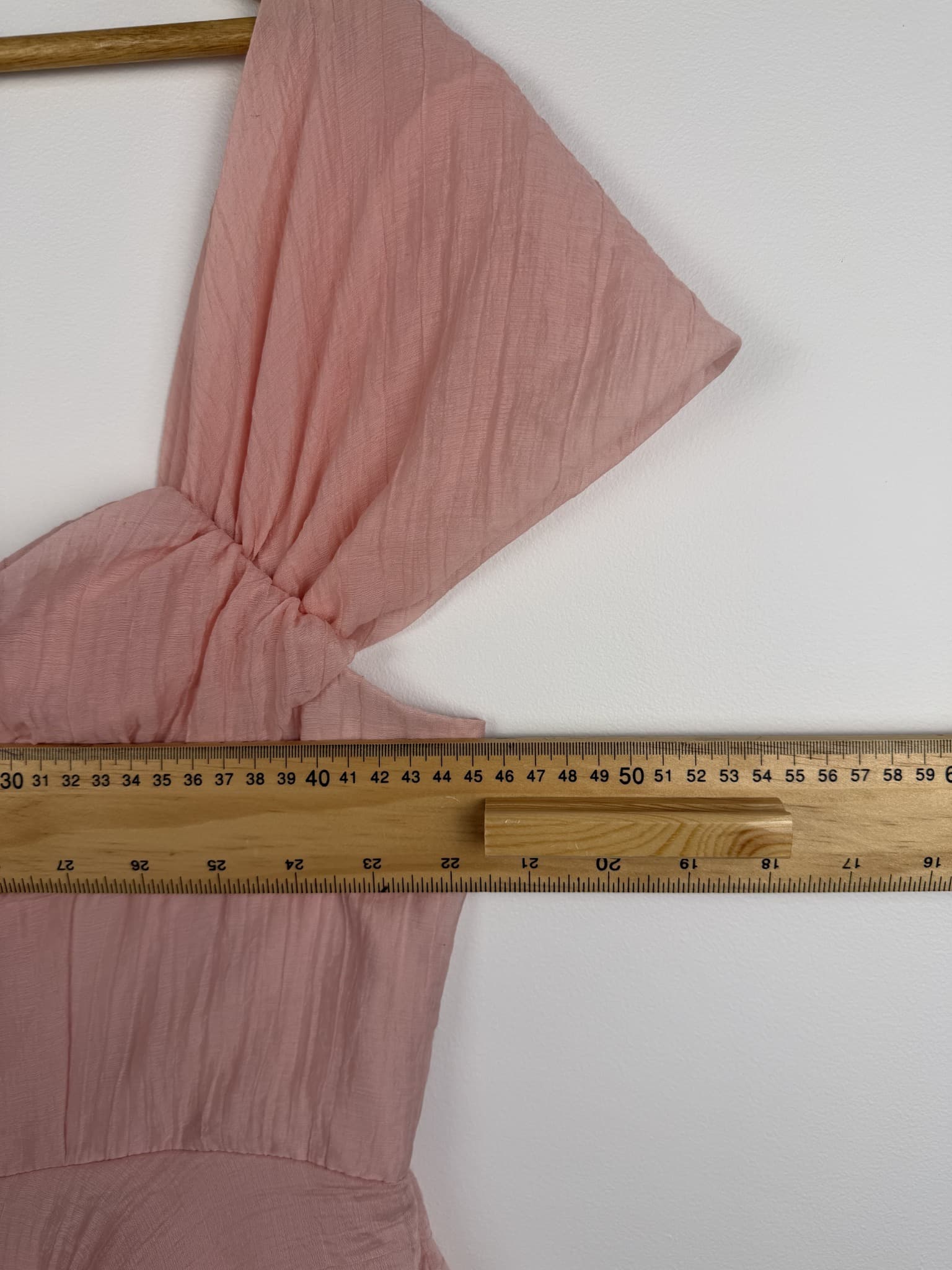 Billy J Dress Size 14 Tiered Mini Dress New with tags Pink Off-Shoulder Pink ruffles — photo 3 of 5