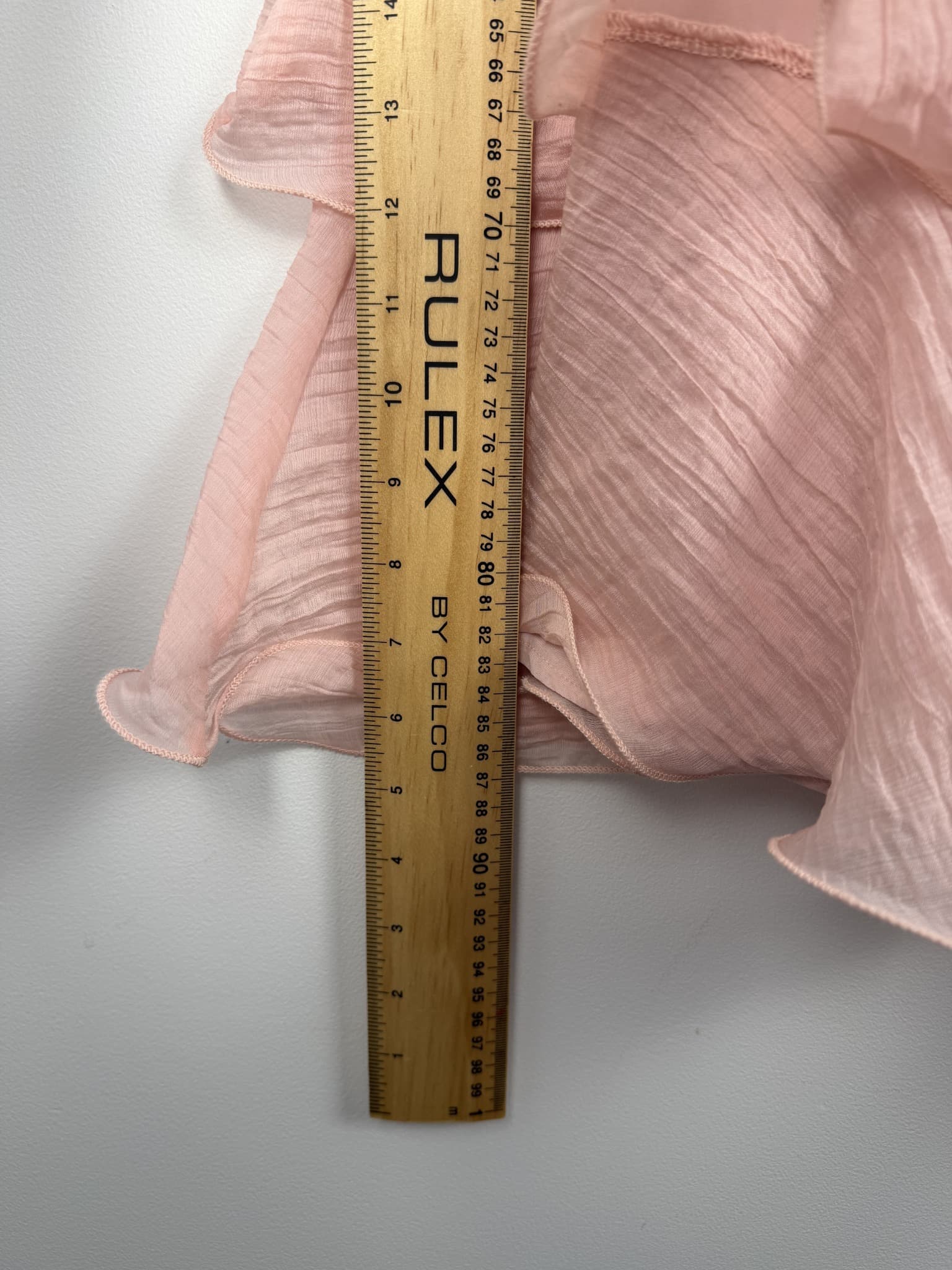Billy J Dress Size 14 Tiered Mini Dress New with tags Pink Off-Shoulder Pink ruffles — photo 4 of 5