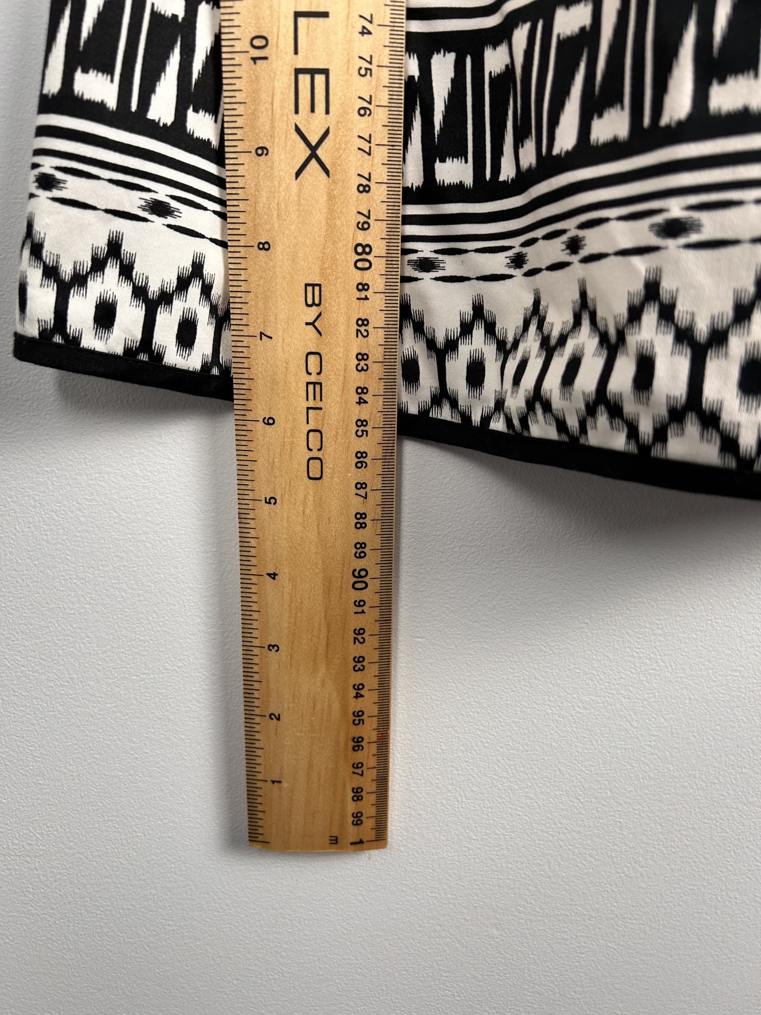 Portmans Black And White Tribal Print Sleeveless Fit And Flare Dress Size 6 — photo 5 of 6