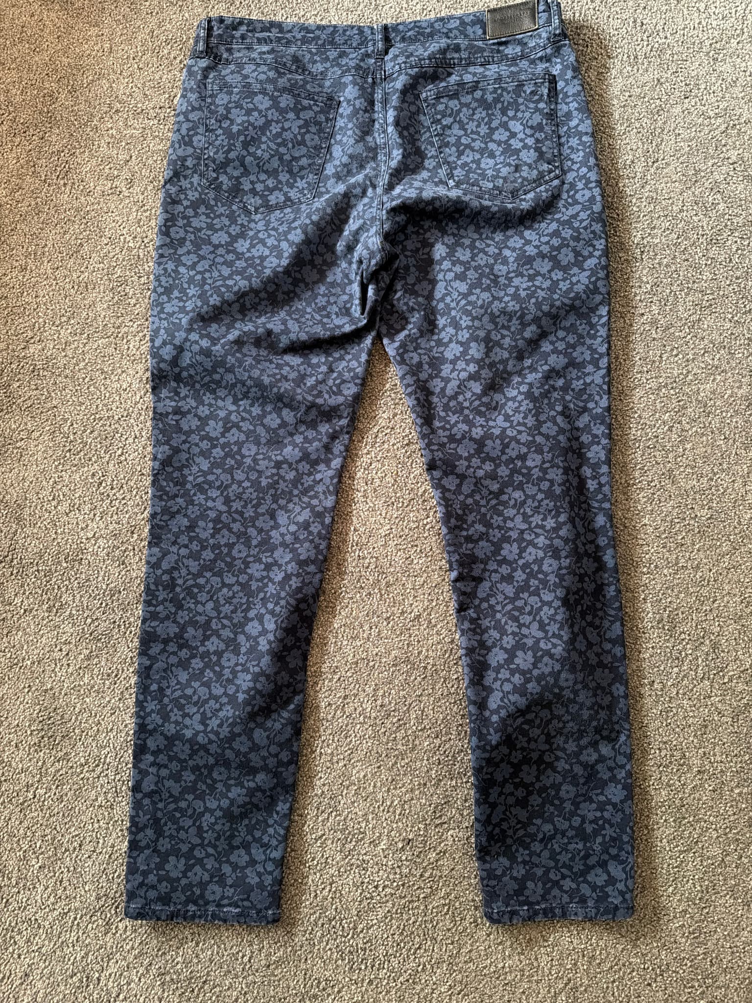 Sportscraft Cleo Slim Jeans Women's Floral Print Navy Blue — photo 3 of 4