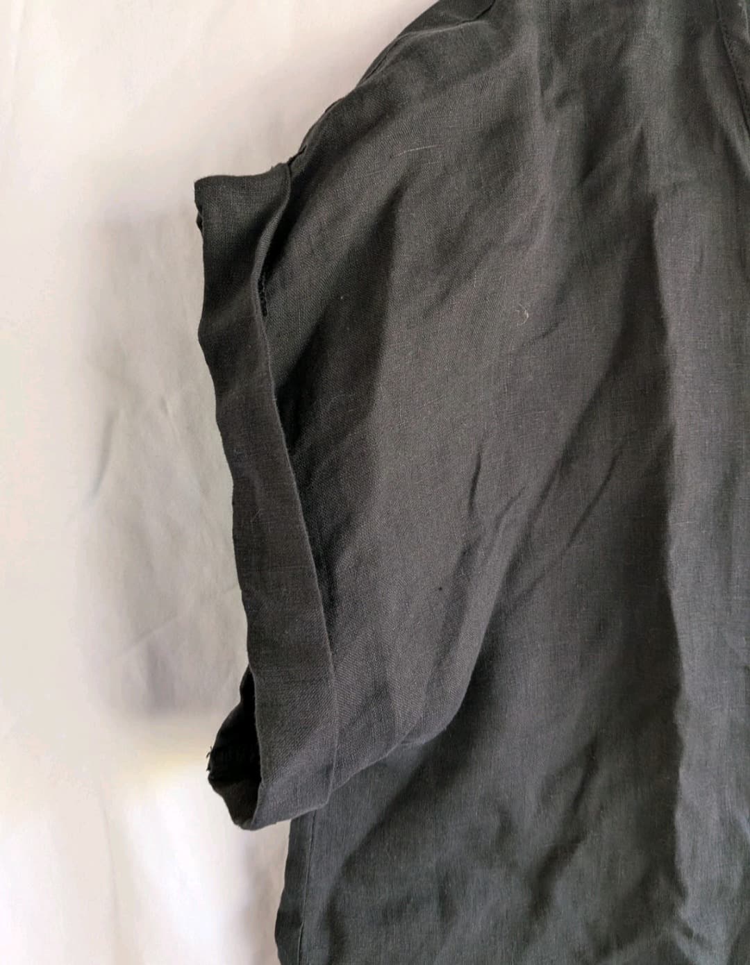 Camixa Martina Linen Tee Bundle Black And White Striped Trim Size XL New — photo 3 of 13