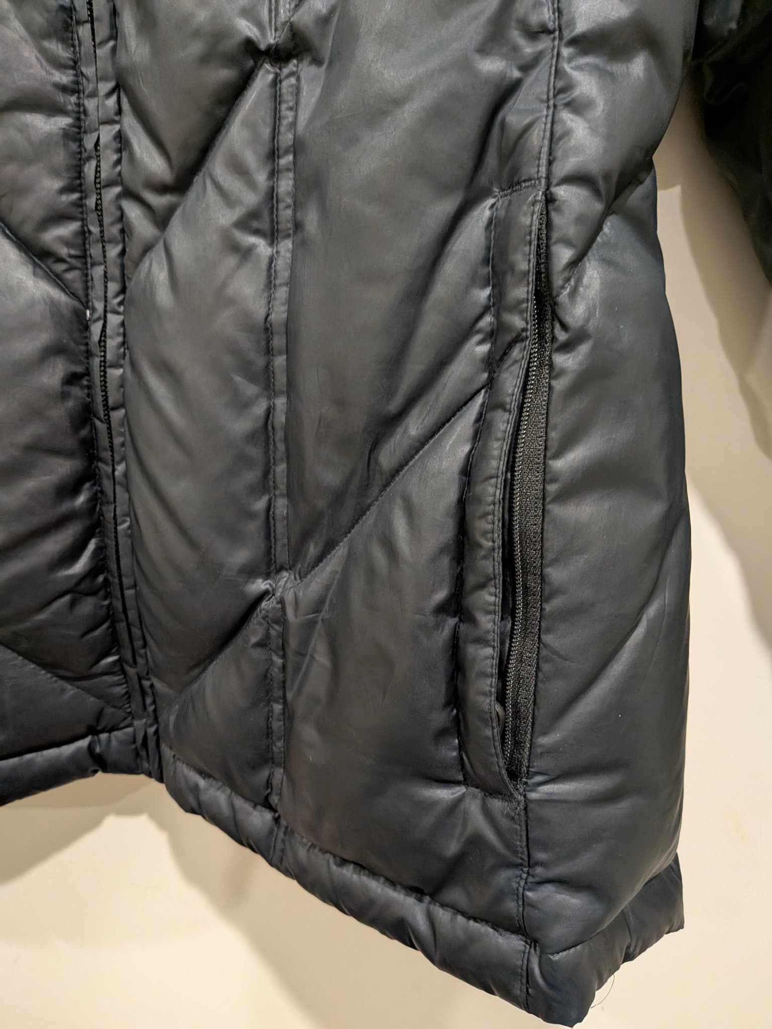 Columbia Puffer Jacket Size M Black Down Filled Quilted Coat — photo 3 of 13