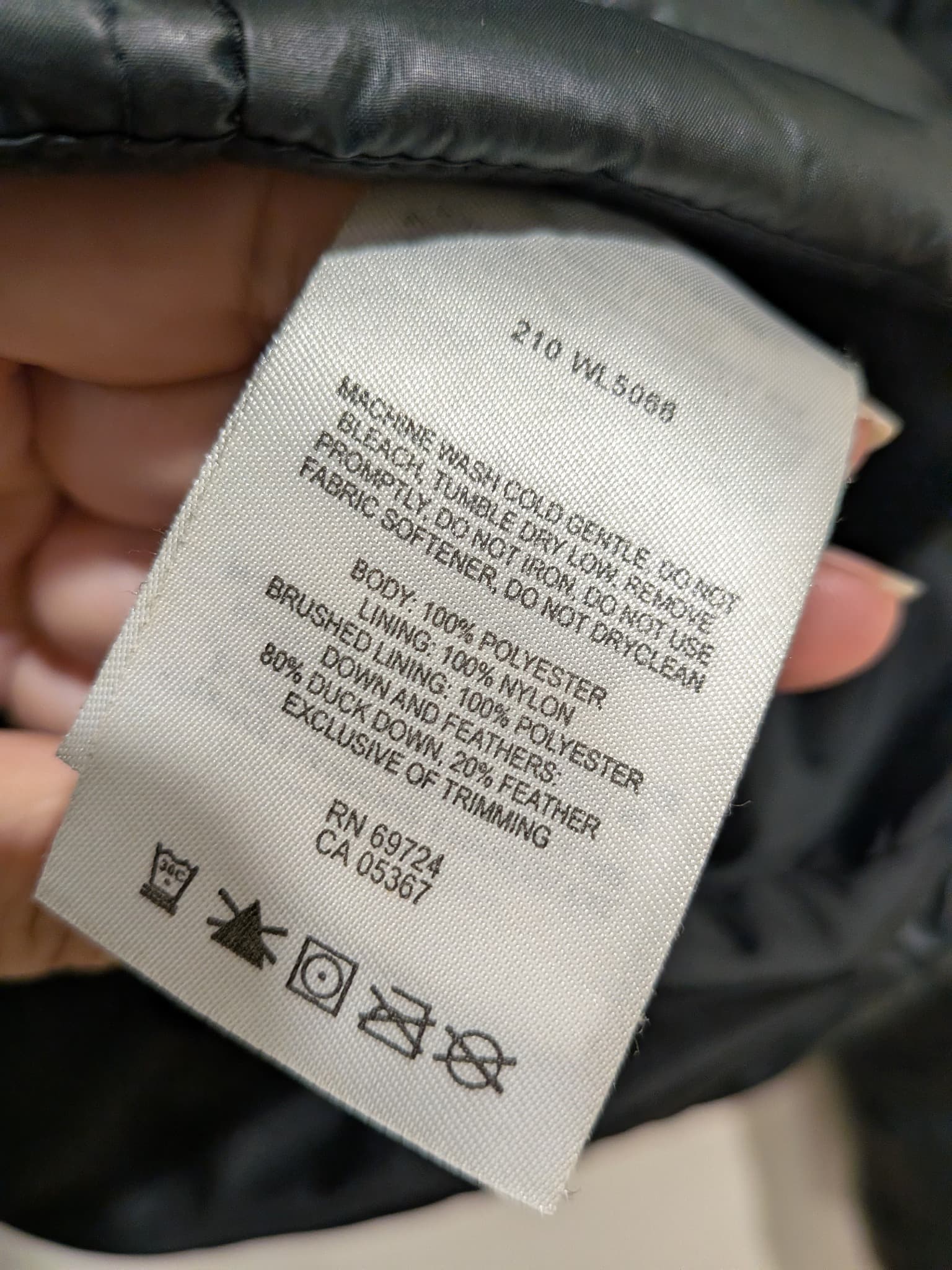 Columbia Puffer Jacket Size M Black Down Filled Quilted Coat — photo 8 of 13
