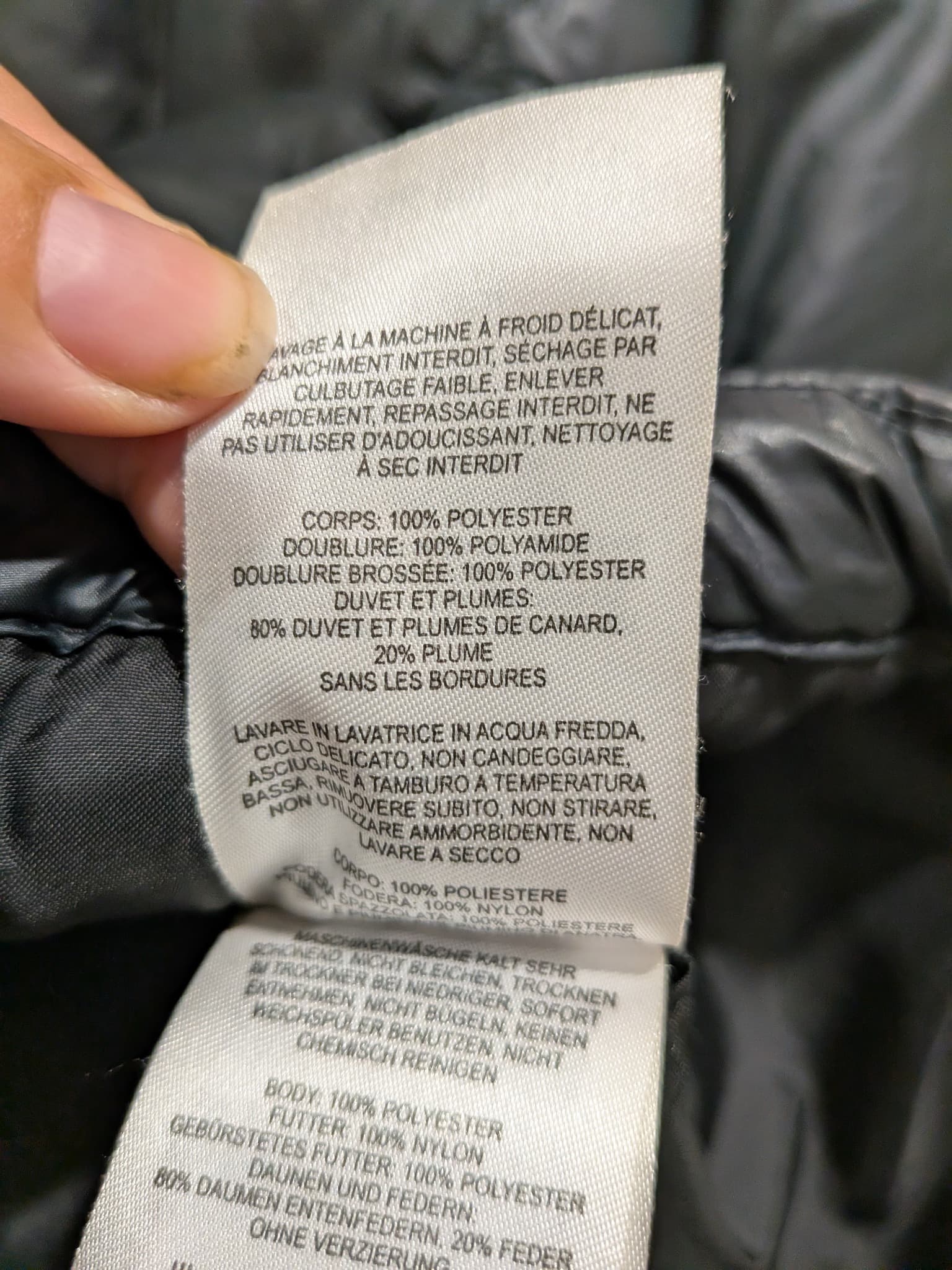 Columbia Puffer Jacket Size M Black Down Filled Quilted Coat — photo 9 of 13