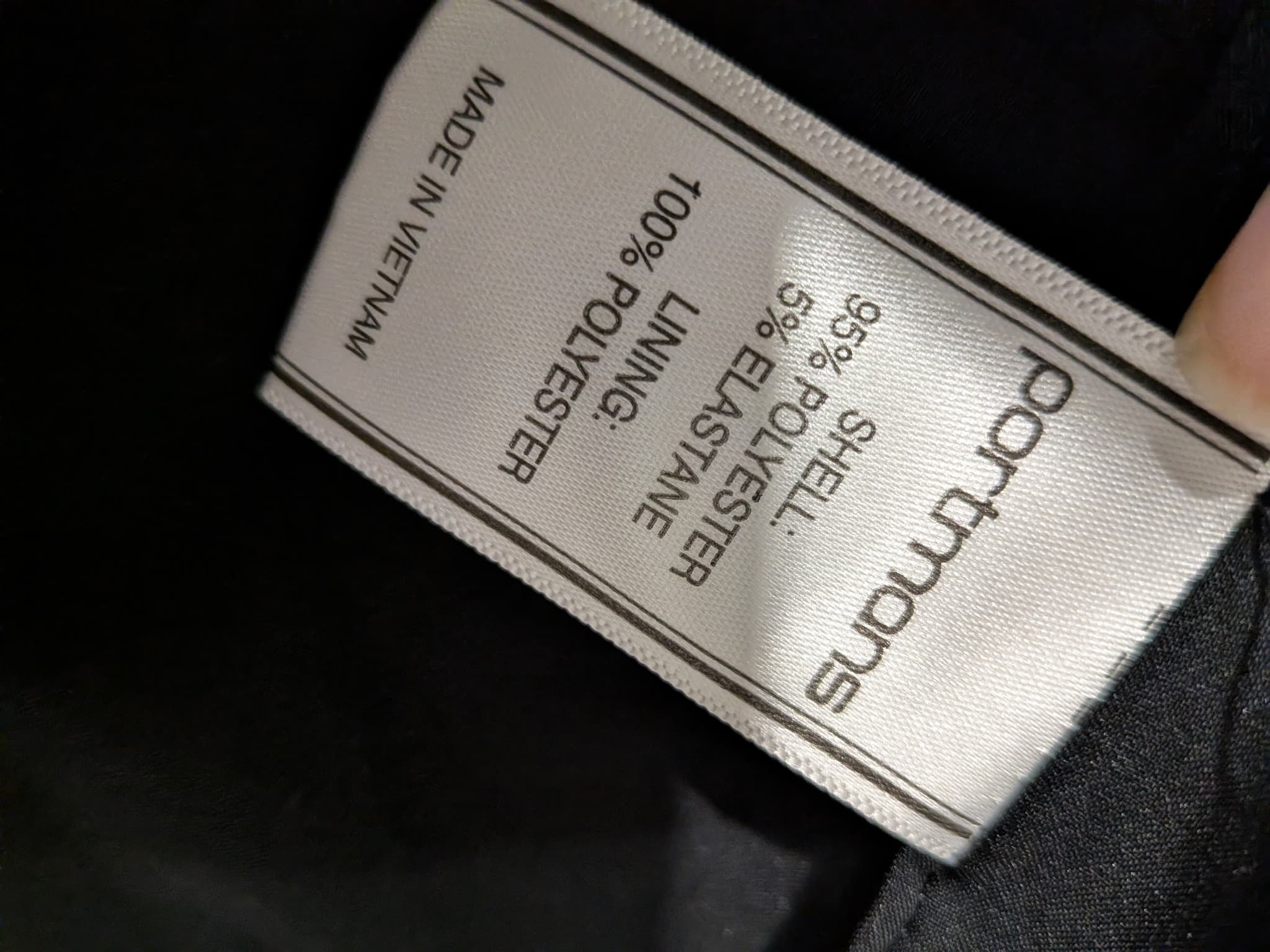 Portmans Blazer Size 8 Black Ruched Sleeve Polyester Blend Open Front Jacket — photo 5 of 6