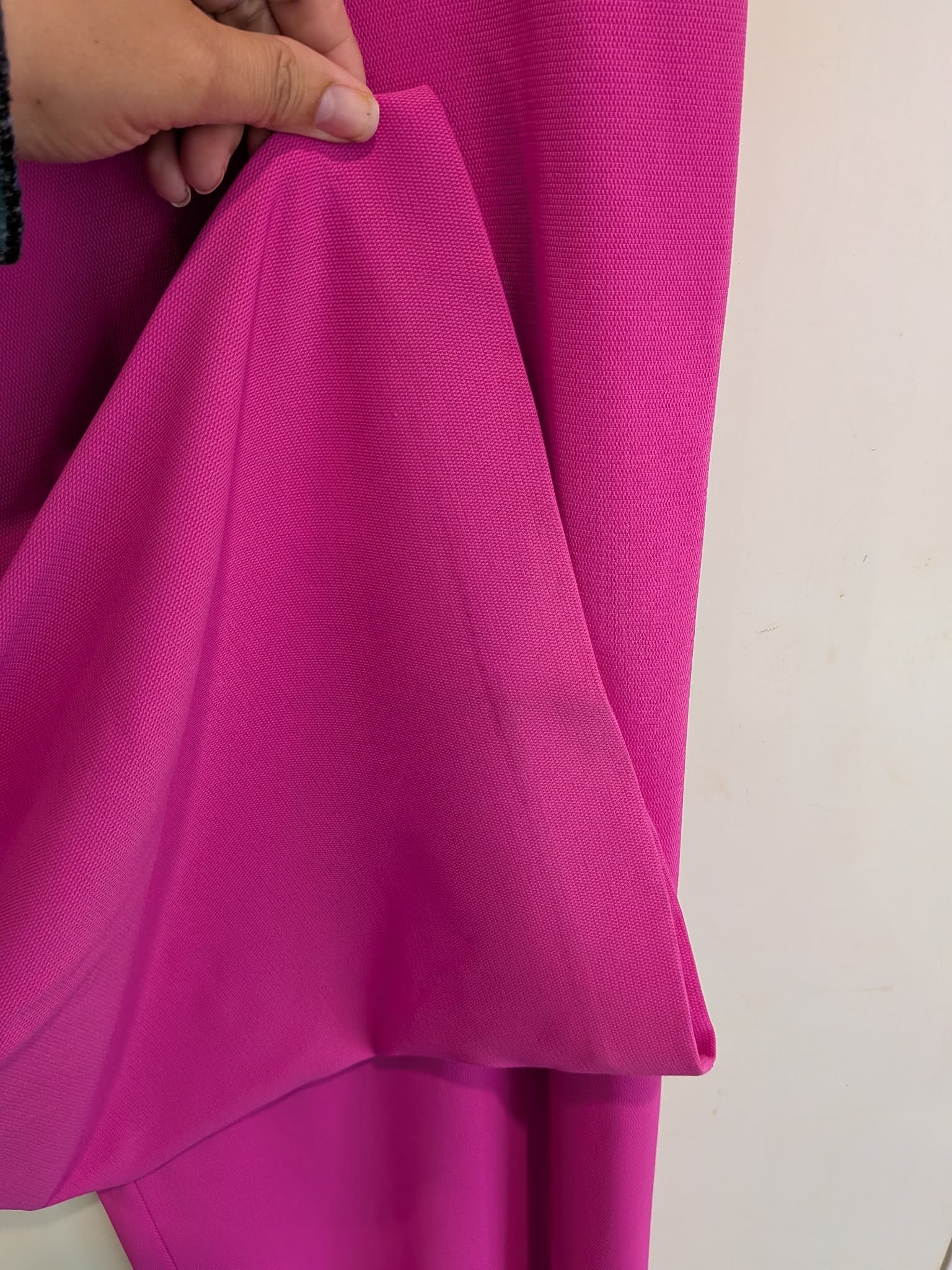Portmans Wide Leg Trousers Size 16 Hot Pink Polyester Dress Pants — photo 4 of 10