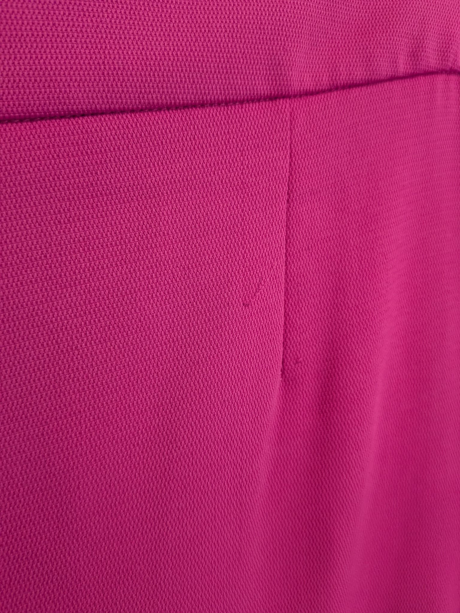 Portmans Wide Leg Trousers Size 16 Hot Pink Polyester Dress Pants — photo 5 of 10