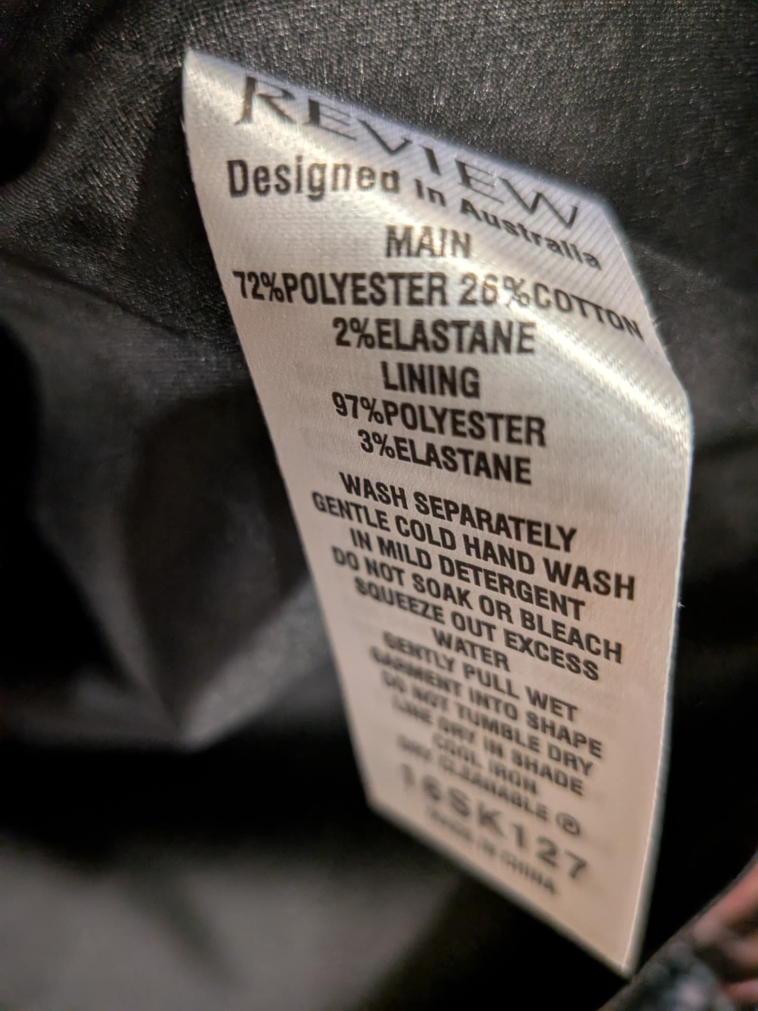 Review Pencil Skirt Size 8 Black Floral Polyester Blend — photo 4 of 8