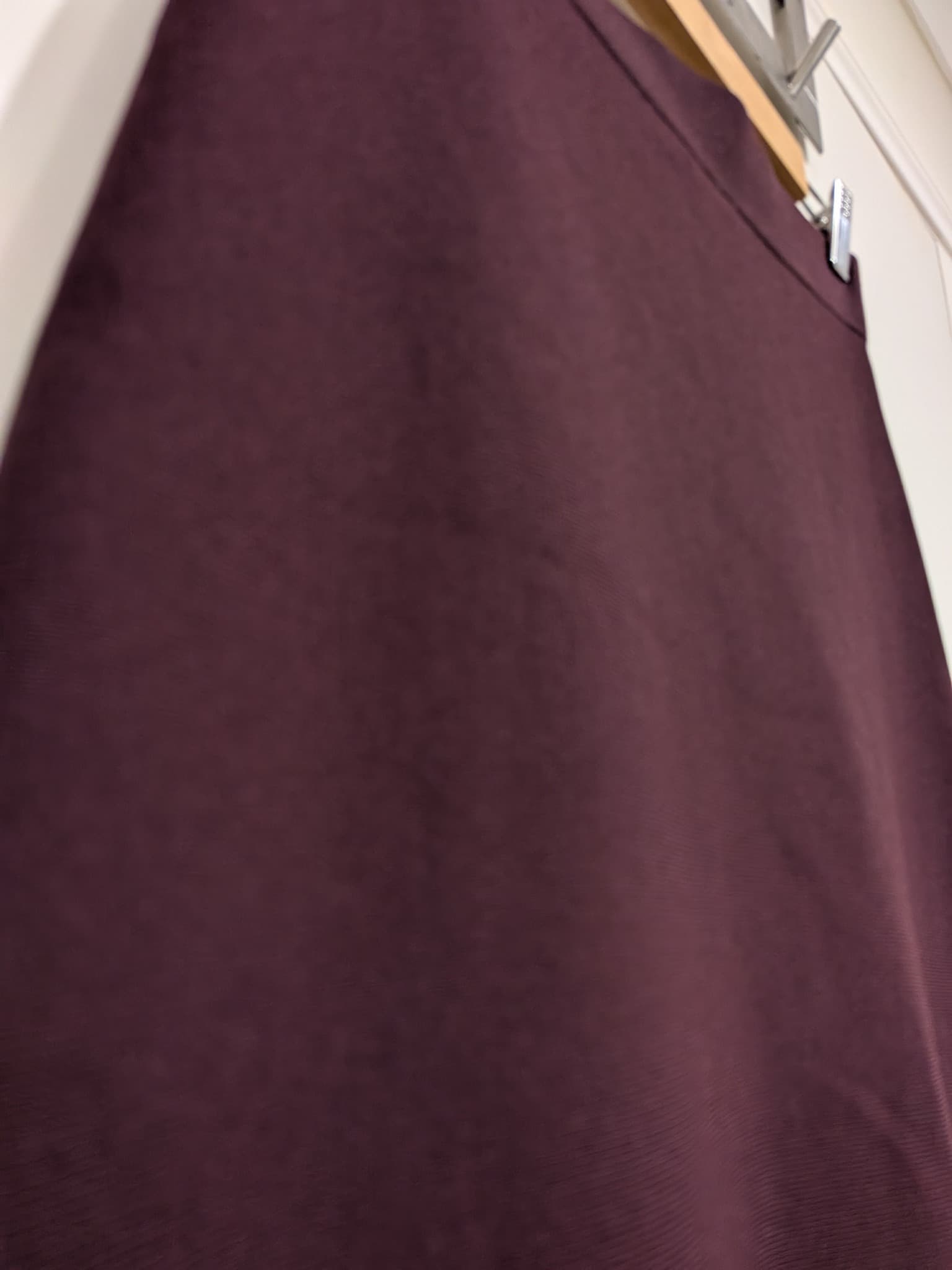 Veronika Maine Knit Flared Midi Skirt Burgundy Size S — photo 4 of 10