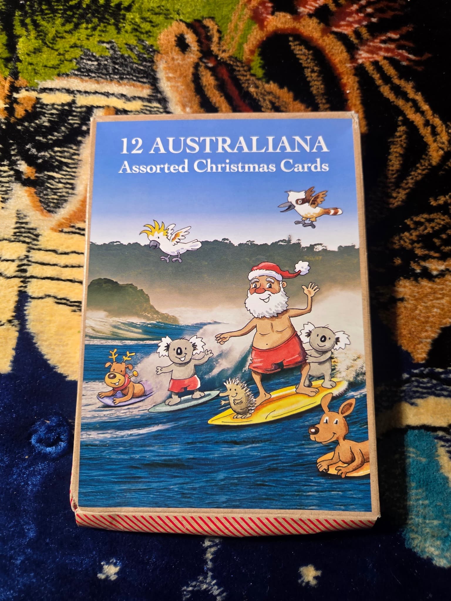 12 Australiana Assorted Christmas Cards - Festive Australian Wildlife Scenes — photo 1 of 2