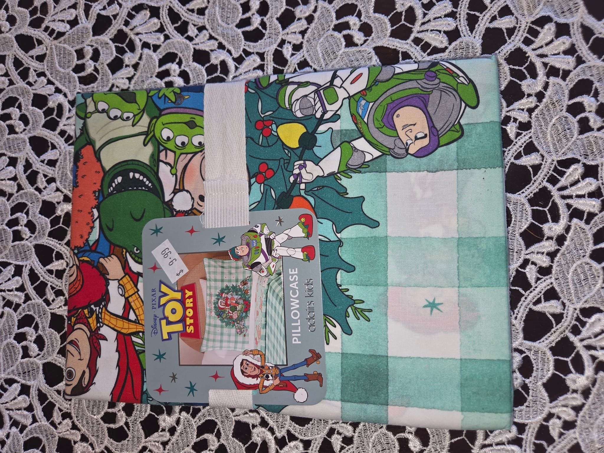 adairs kids Kids Disney Pixar Toy Story Christmas Pillowcase — photo 1 of 3