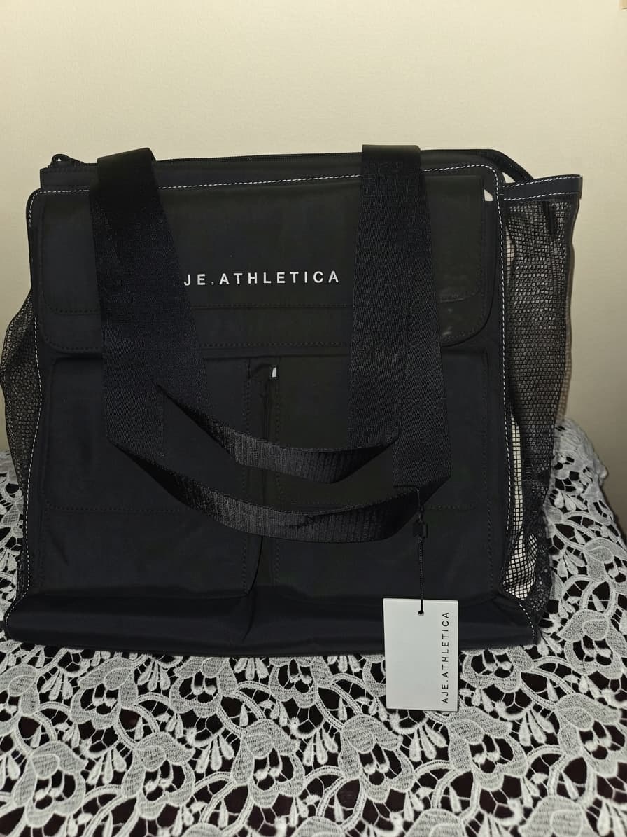 AJE.ATHLETICA Mesh Utility Tote - Black New With Tags — photo 1 of 3