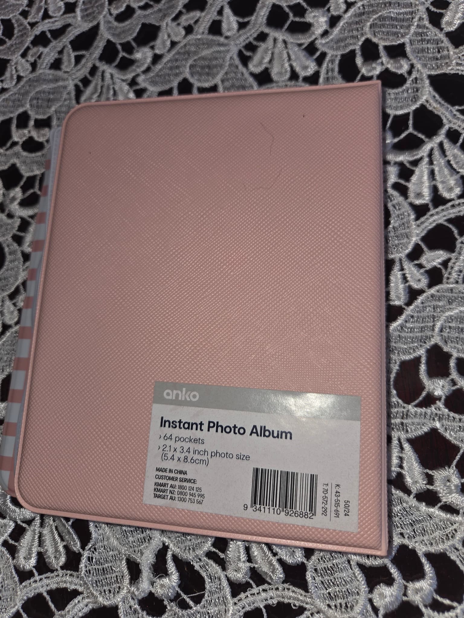 Anko Every Moment Matters Instax Mini Photo Album - Pink — photo 3 of 3