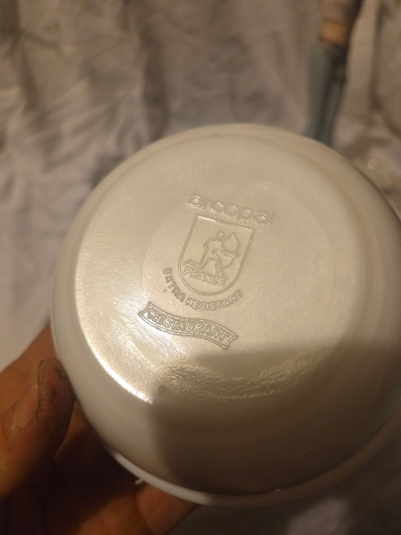 Arcopal France White Cereal Bowl - Extra Resistant Restaurant Ware — photo 3 of 3