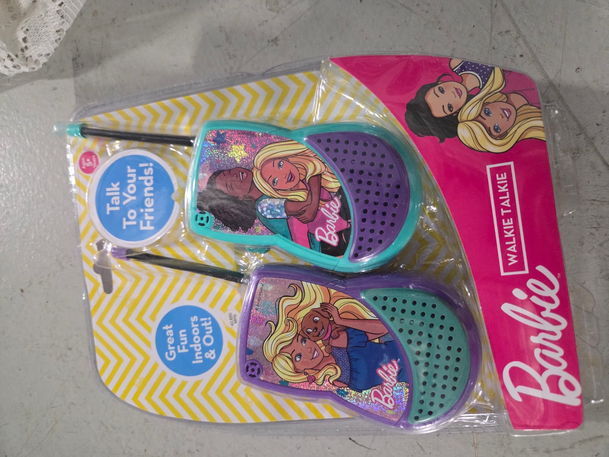 Barbie Walkie Talkies 2-Piece Set - Kids' Communication Toy — photo 1 of 2