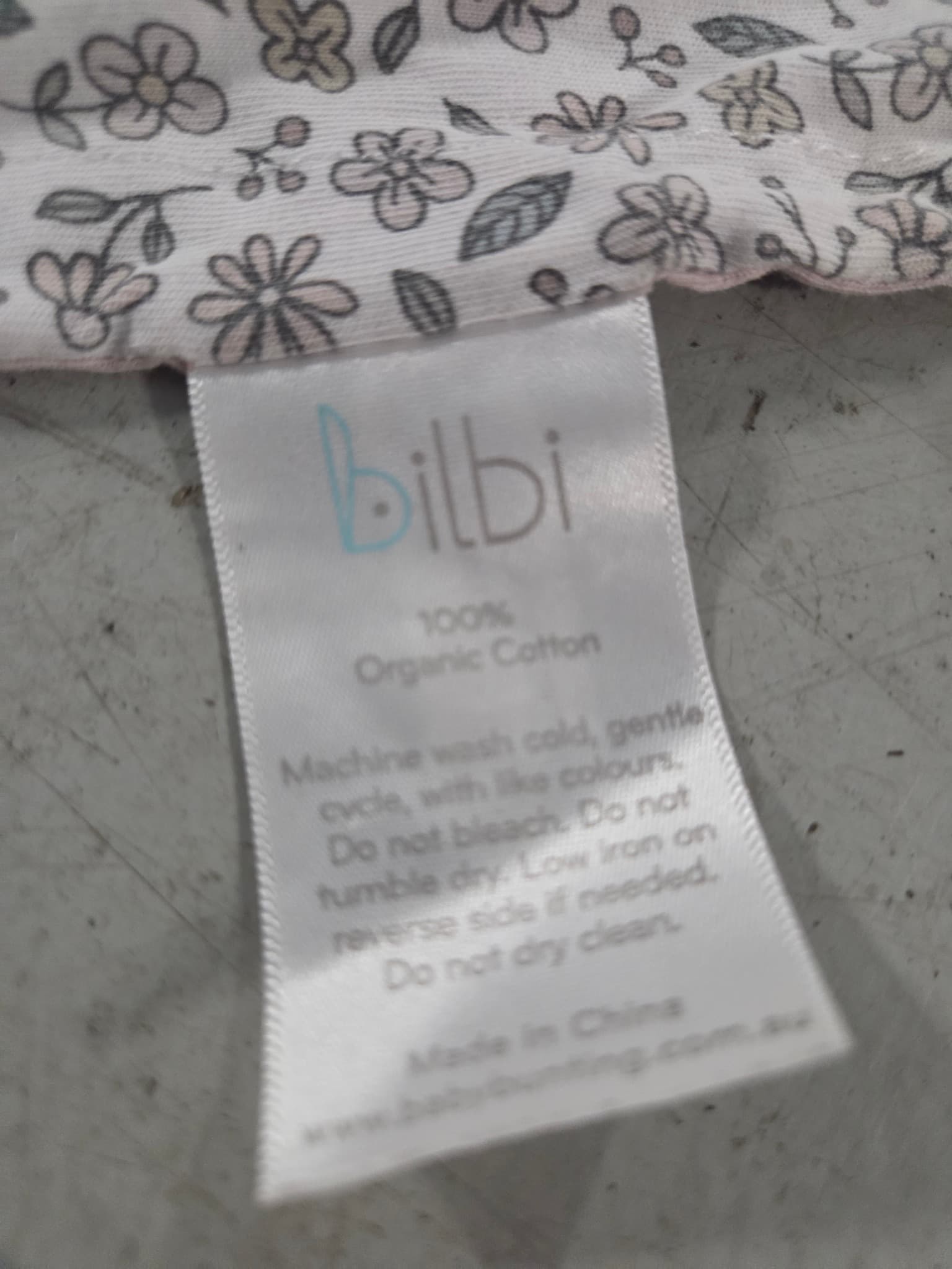 Bilbi Floral Print Baby Swaddle Blanket - 100% Organic Cotton — photo 2 of 2