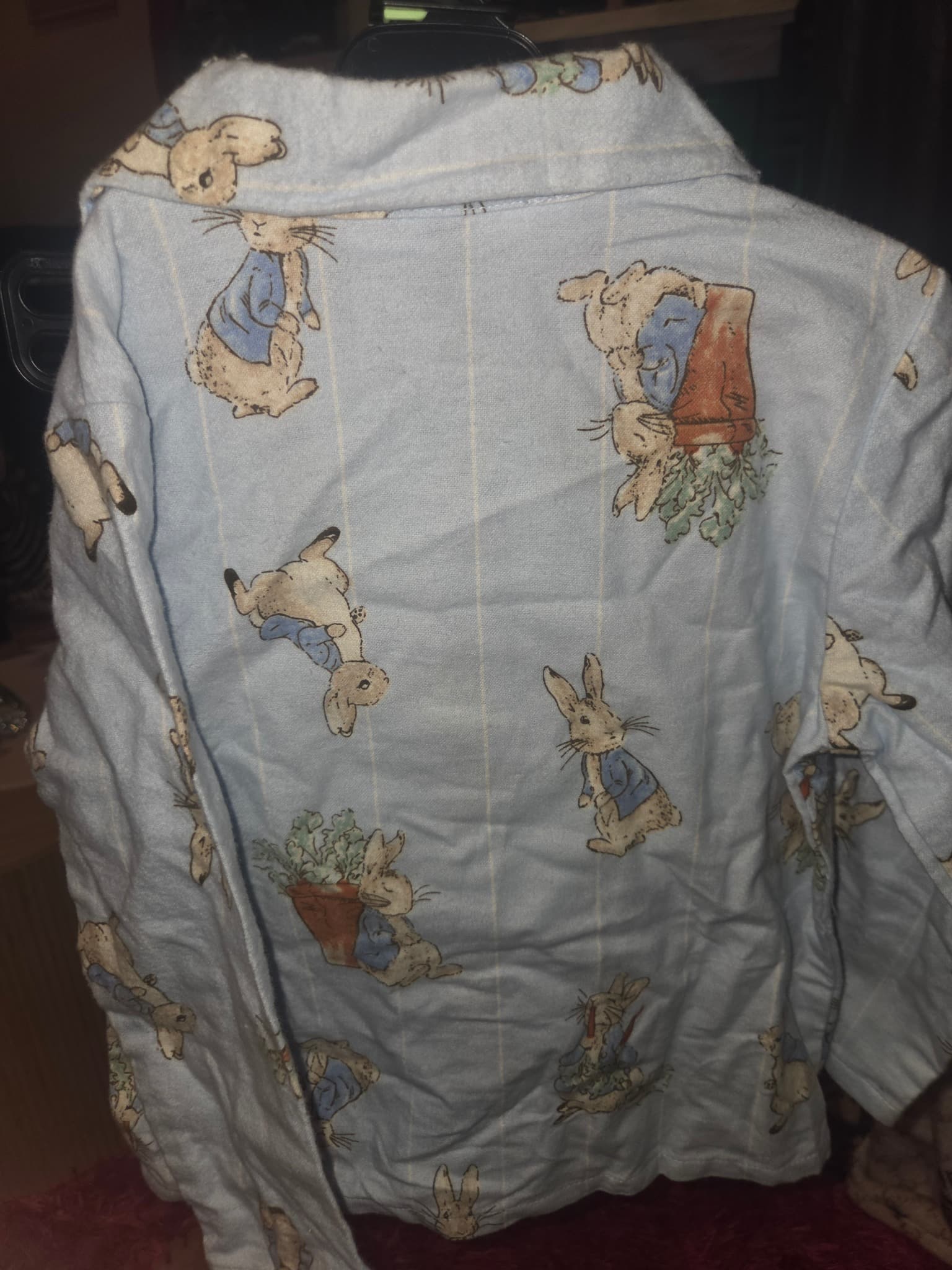 Blue Striped Pajama Set - Size 4 — photo 3 of 3