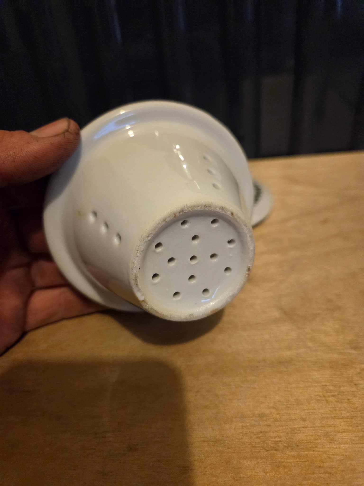 Botanic Garden Ceramic Tea Infuser Strainer with Lid — photo 2 of 3