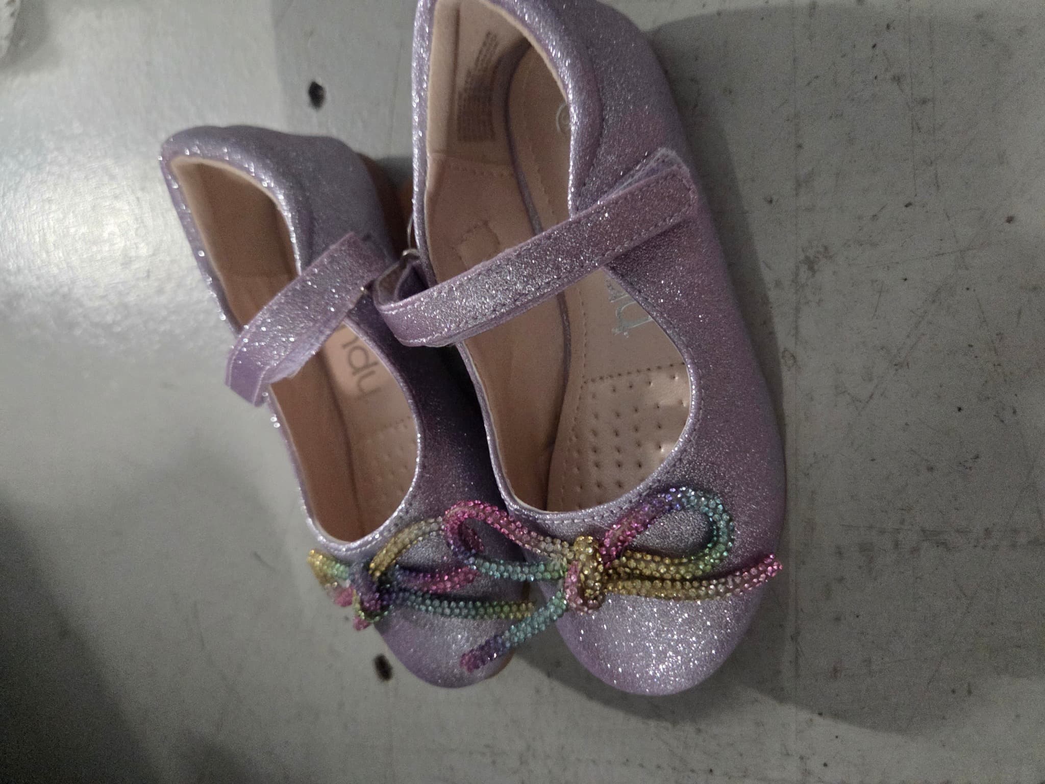 Candice Glitter Mary Jane Shoes - Pastel Lilac Size 25 — photo 2 of 3