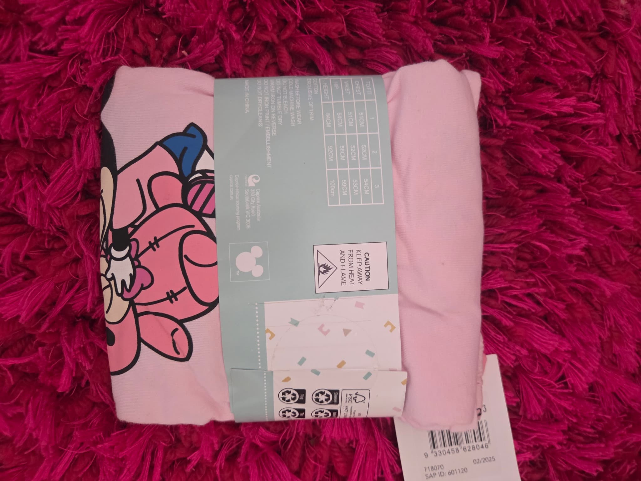 Disney baby baby Baby Minnie Mouse Infant Knit PJ Set - Size 3 — photo 3 of 3