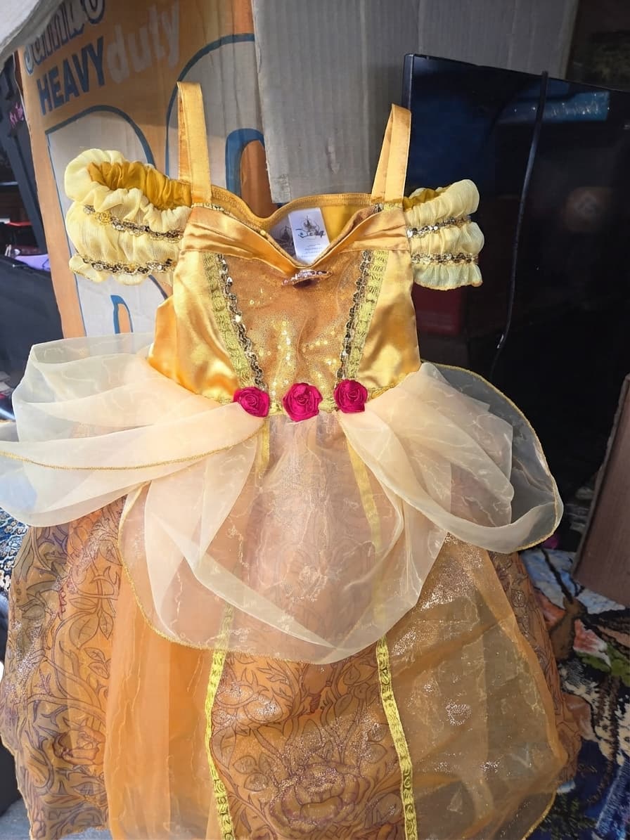 Disney Belle Costume Dress - Girls Size 3 — photo 1 of 3