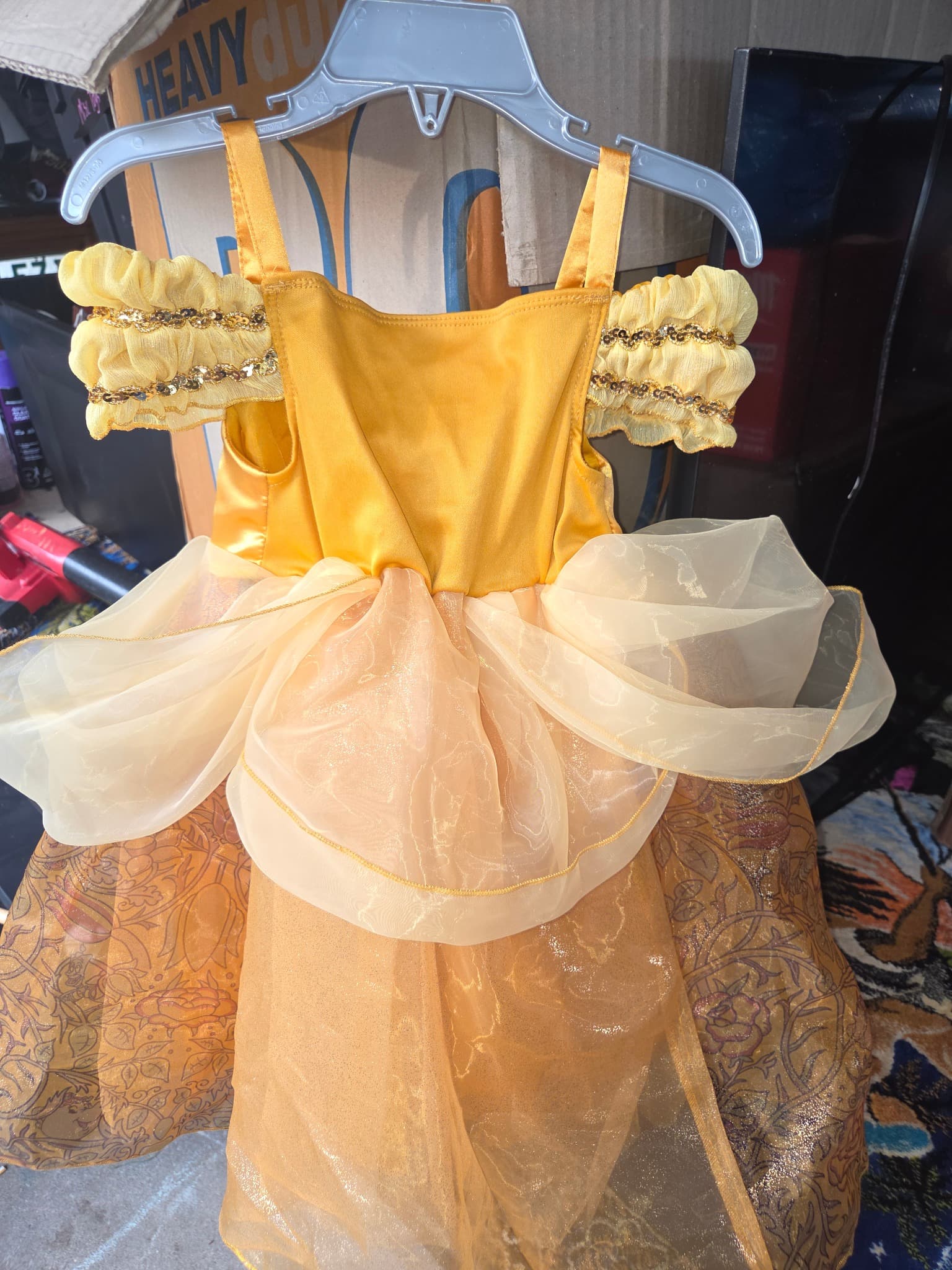 Disney Belle Costume Dress - Kids Size 3 — photo 3 of 3