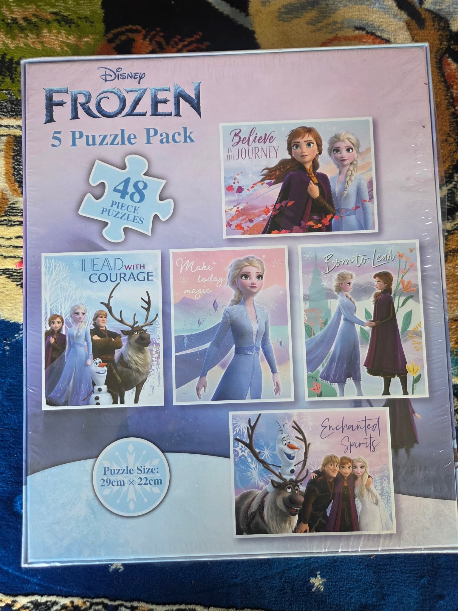 Disney Frozen 5 Puzzle Pack - 48 Pieces — photo 2 of 2