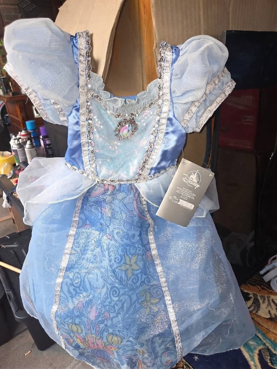 Disney Store Cinderella Costume - Girls Size 3 New With Tags — photo 1 of 2
