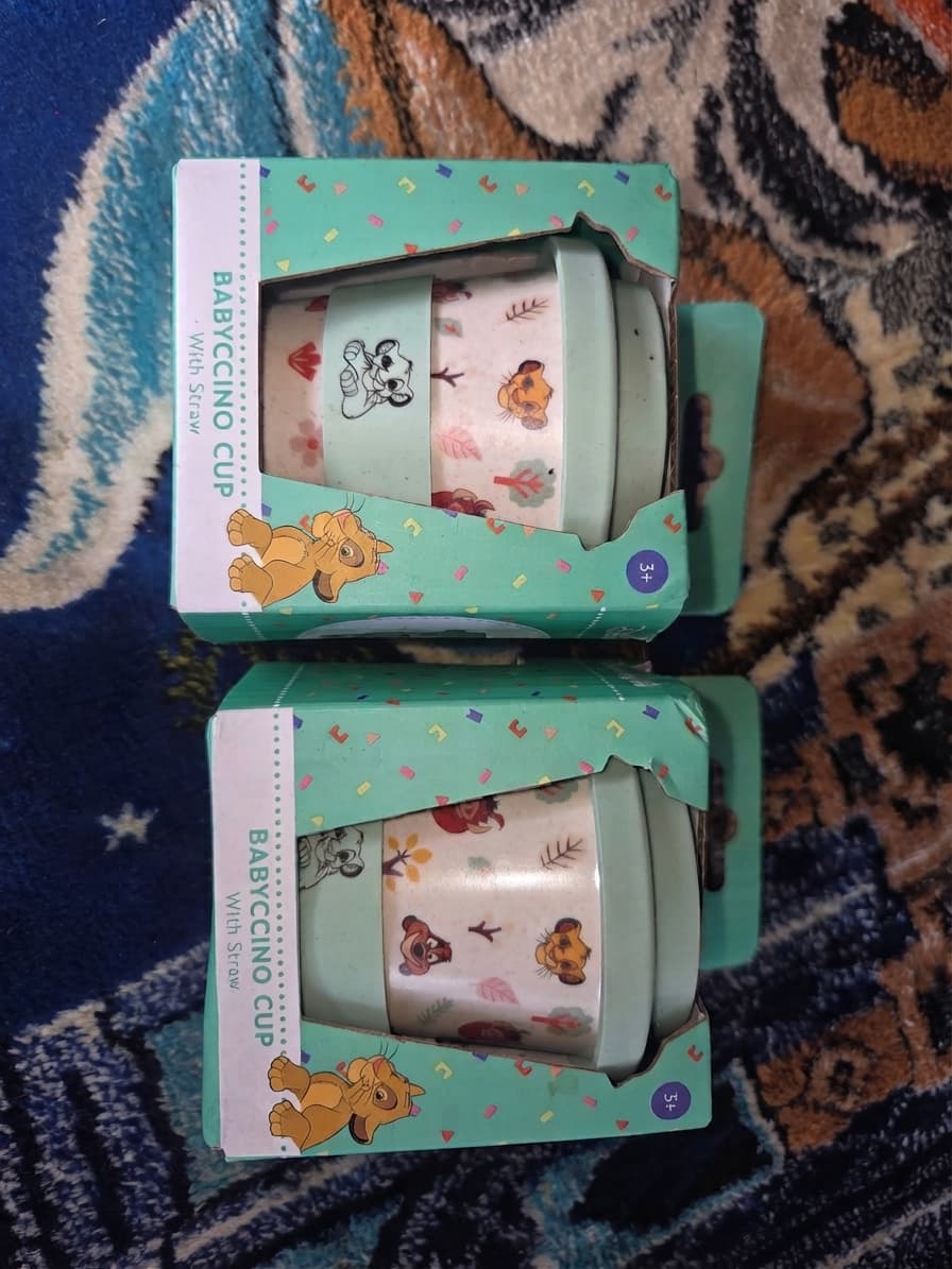 Disney The Lion King Babyccino Cup With Straw - New In Box — photo 1 of 2
