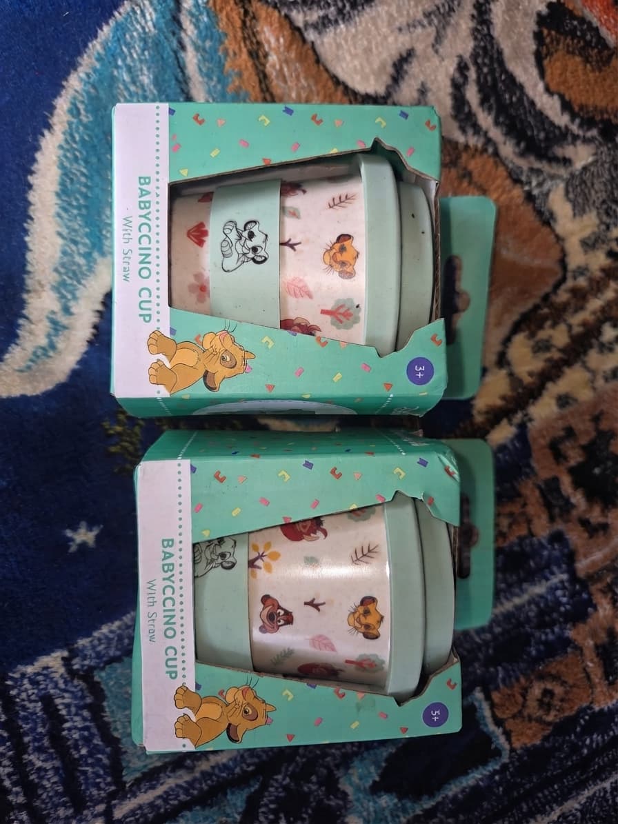 Disney The Lion King Babyccino Cup With Straw - New In Box — photo 1 of 2