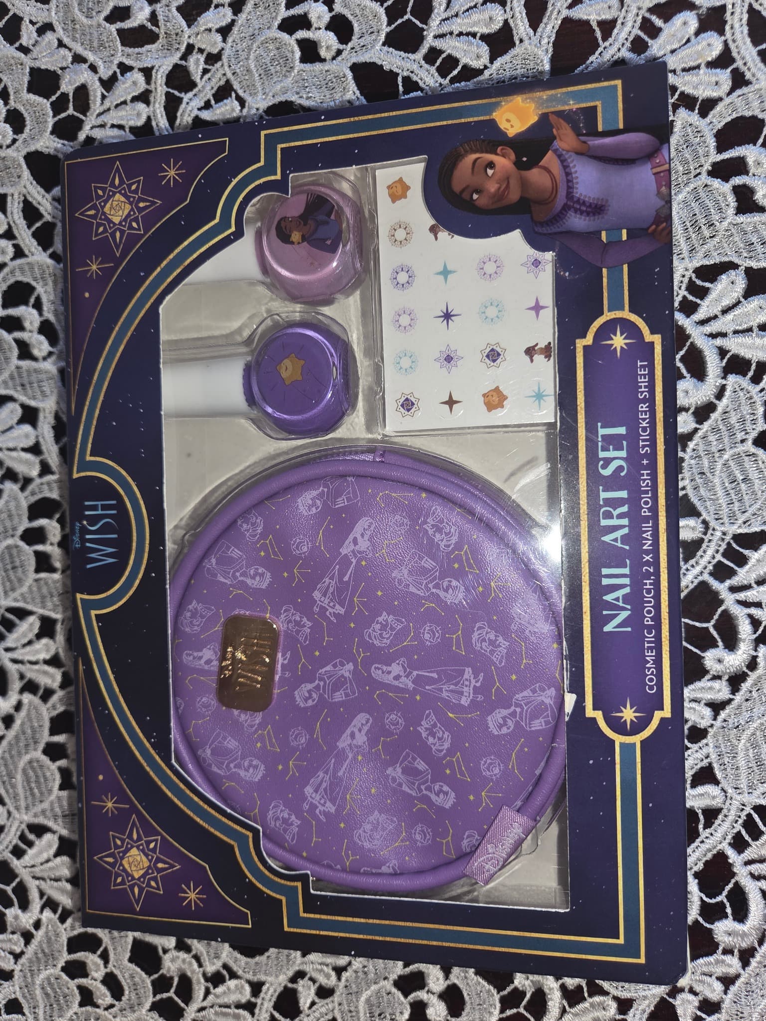 Disney Wish Nail Art Set With Cosmetic Pouch — photo 1 of 2