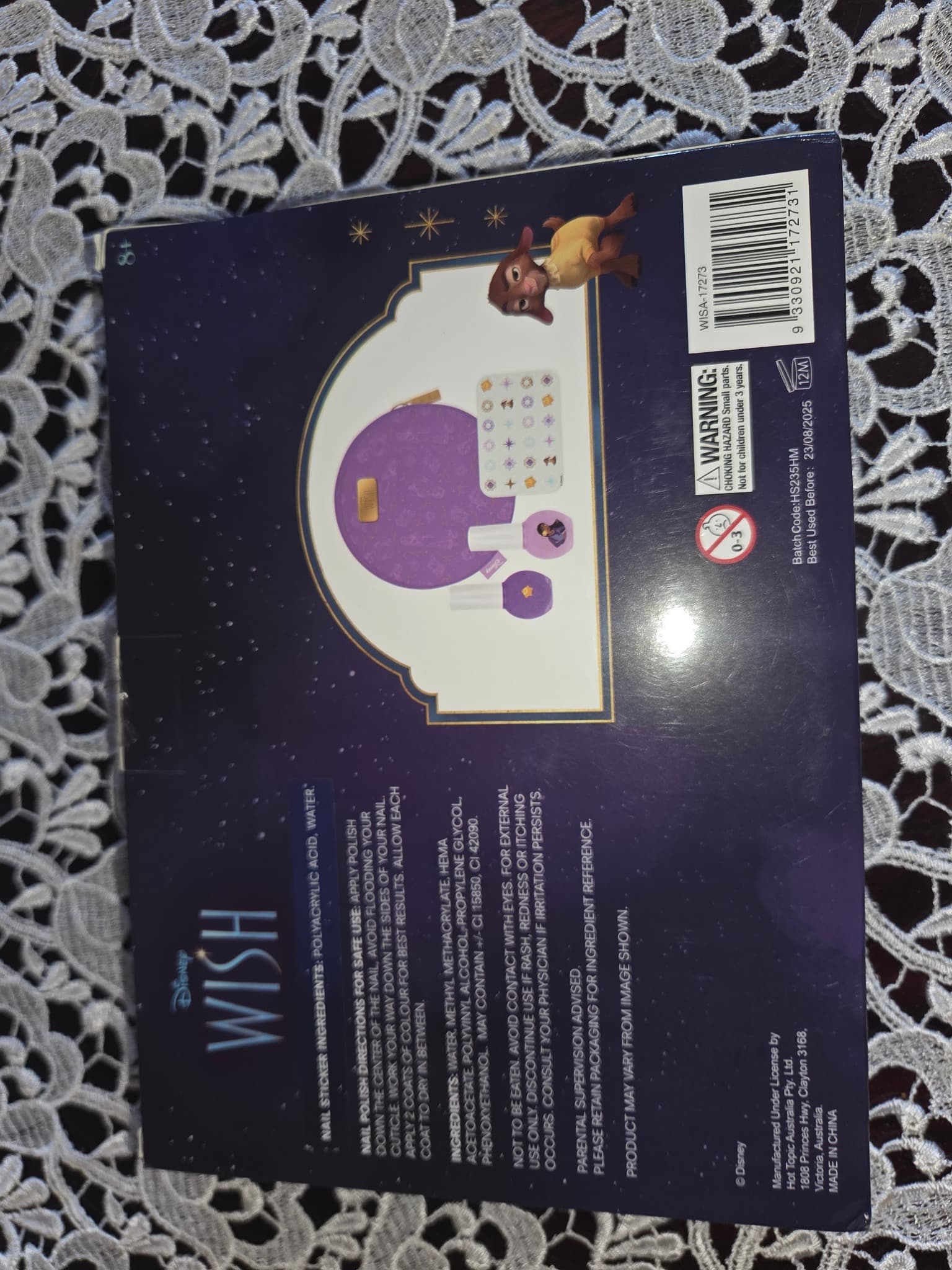 Disney Wish Nail Art Set With Cosmetic Pouch — photo 2 of 2