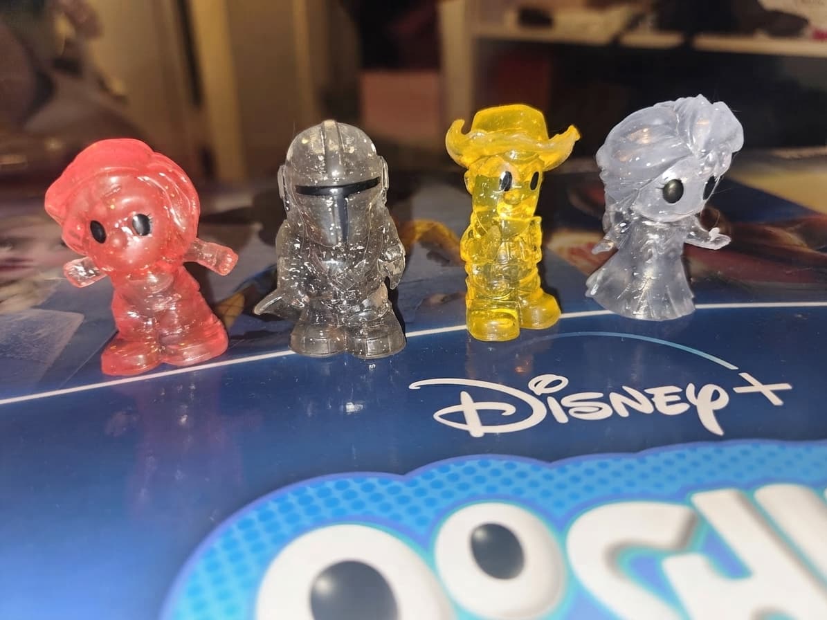 Doorables Ooshies Series 1 Glitter Mini Figures - Set of 4 — photo 1 of 3