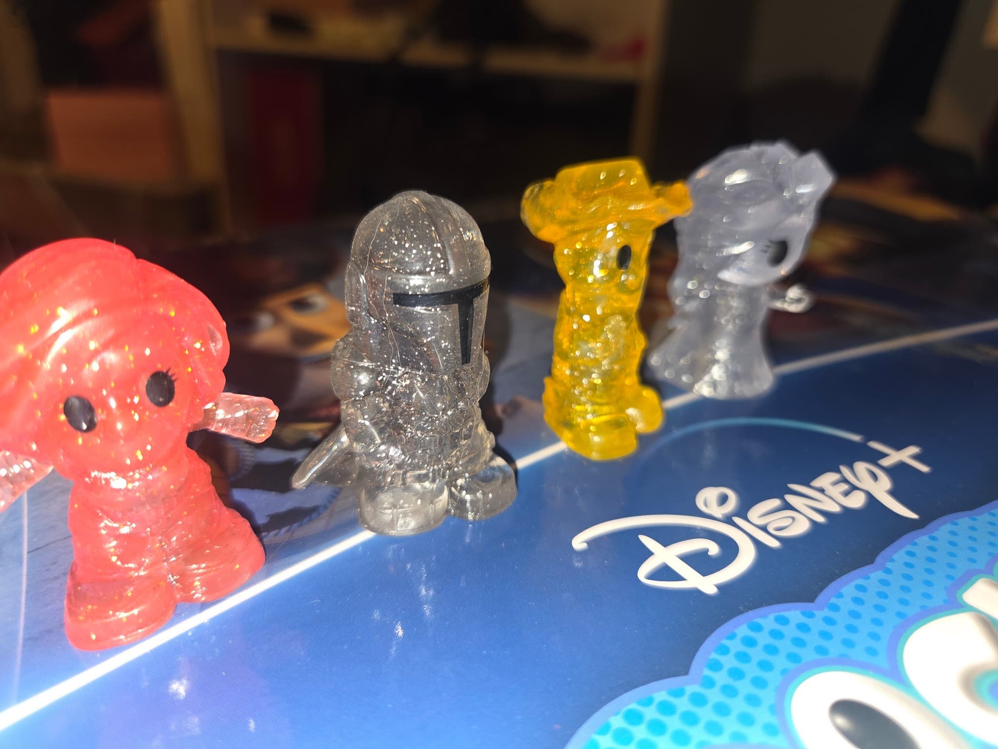 Doorables Ooshies Series 1 Glitter Mini Figures - Set of 4 — photo 2 of 3