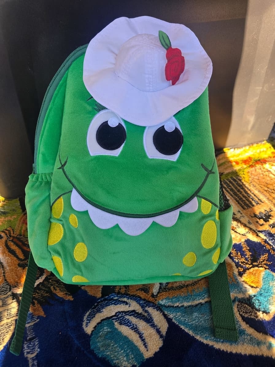 Dorothy The Dinosaur Plush Kids Backpack — photo 1 of 2