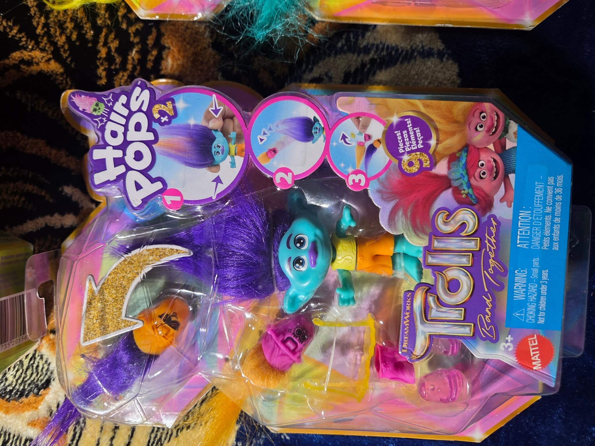 DreamWorks Trolls Band Together Hair Pops Dolls & Petplay Puzzle Toy Bundle — photo 2 of 8
