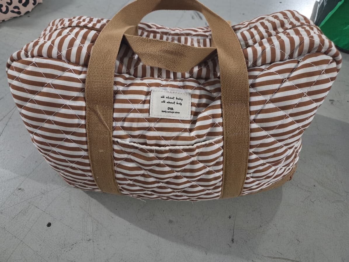 Dtb. All About Baby Quilted Stripe Diaper Bag — photo 1 of 3