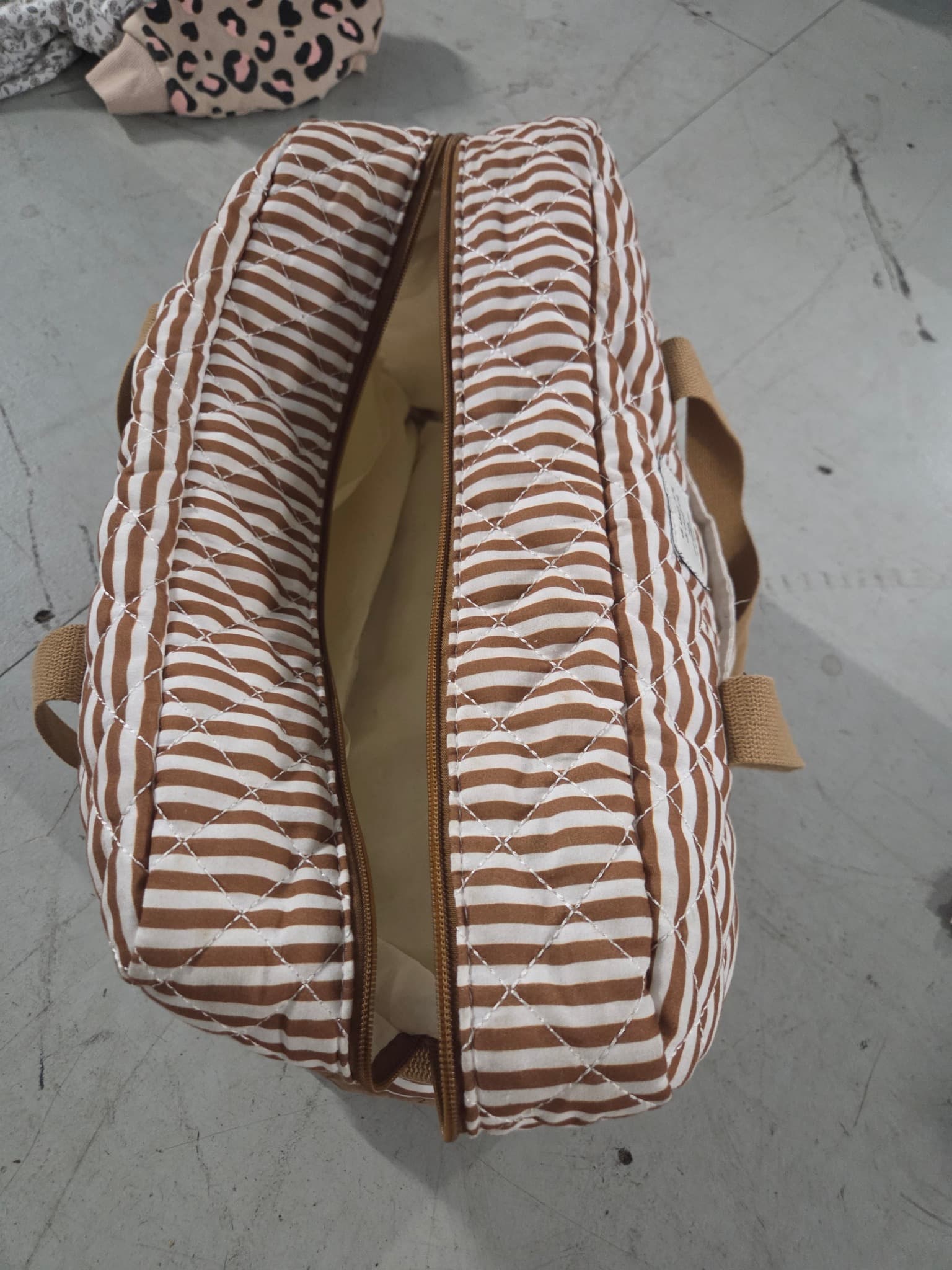 Dtb. All About Baby Quilted Stripe Diaper Bag — photo 3 of 3