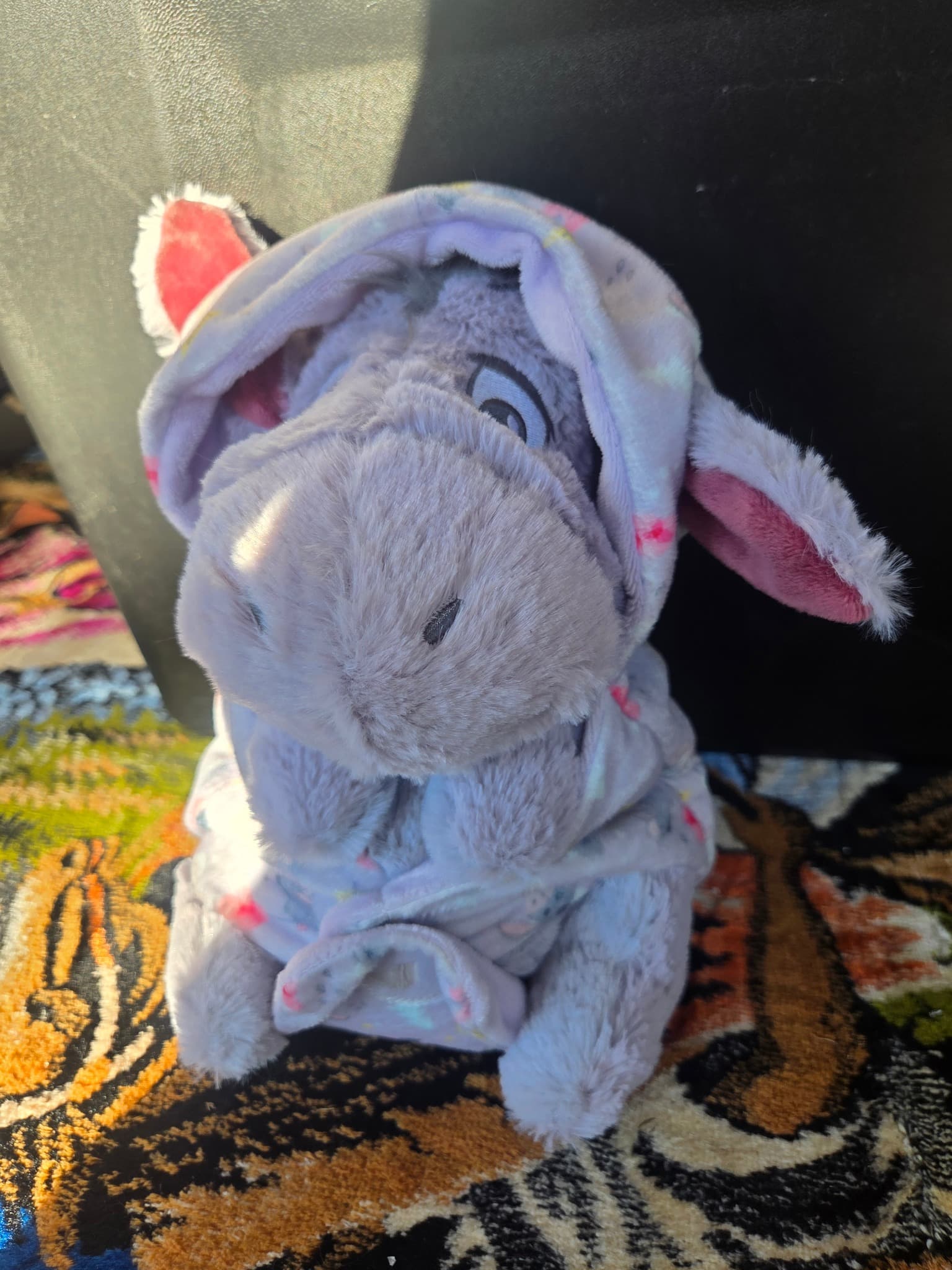 Eeyore Plush Toy In Pajamas With Hood — photo 2 of 2