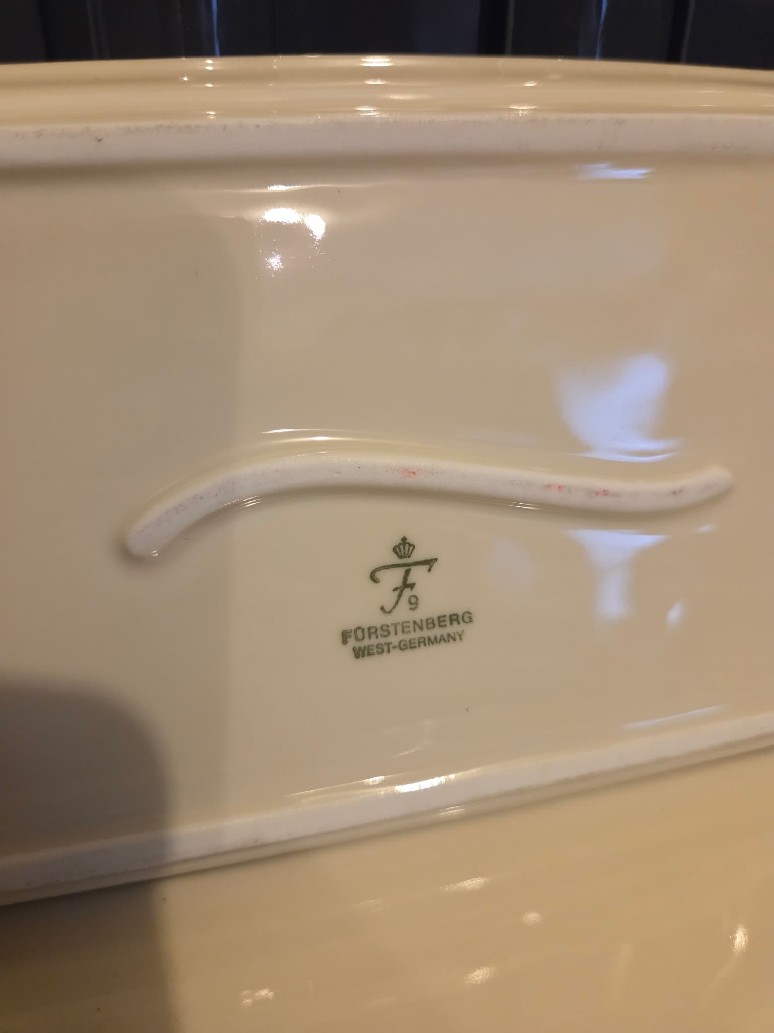 Fürstenberg West-Germany Porcelain Rectangular Serving Trays - Set of 4 — photo 2 of 3