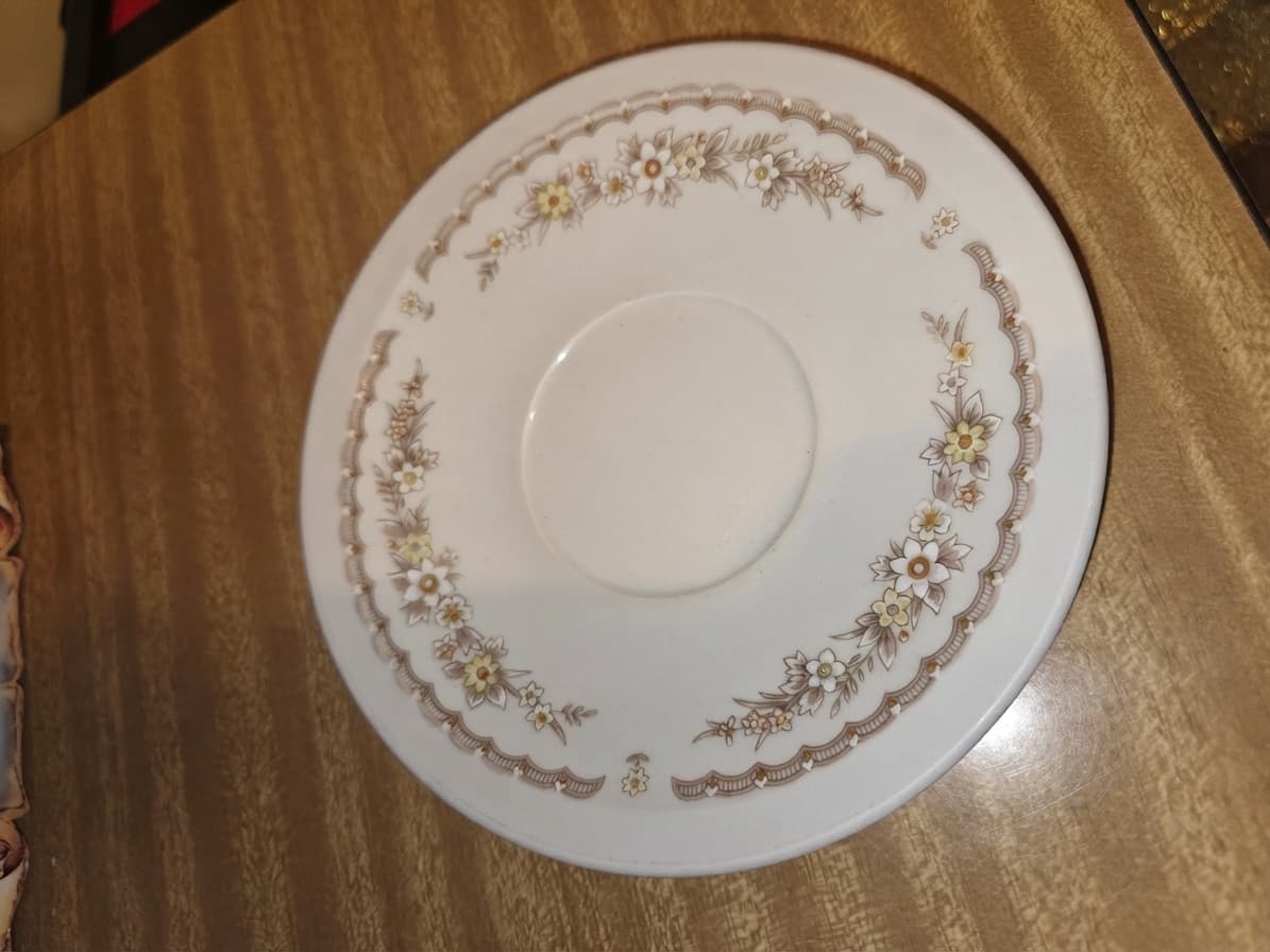Garden Harvest Saucer - Floral Fine China — photo 1 of 2