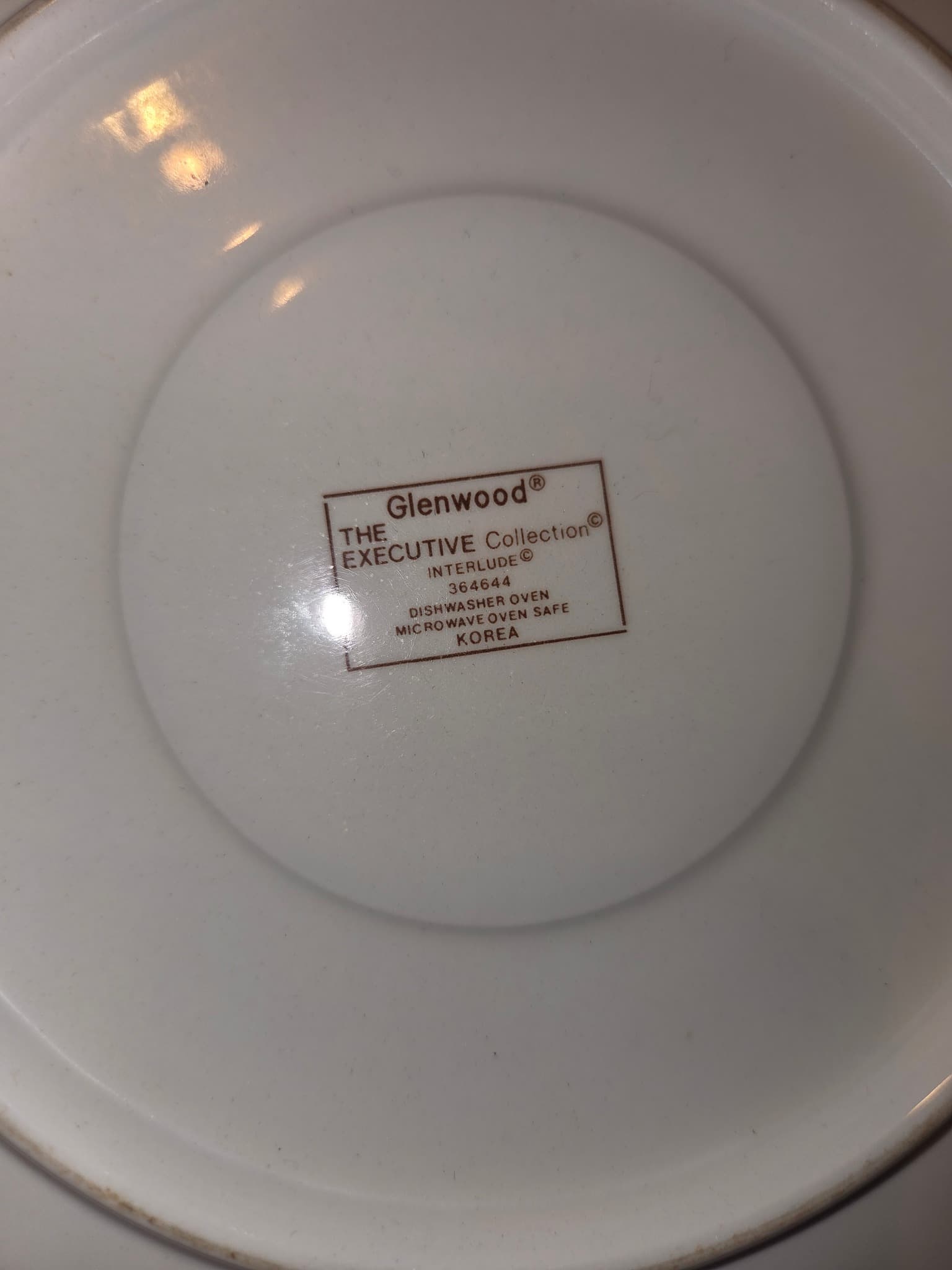 Glenwood The Executive Collection Interlude Square Saucer — photo 2 of 2