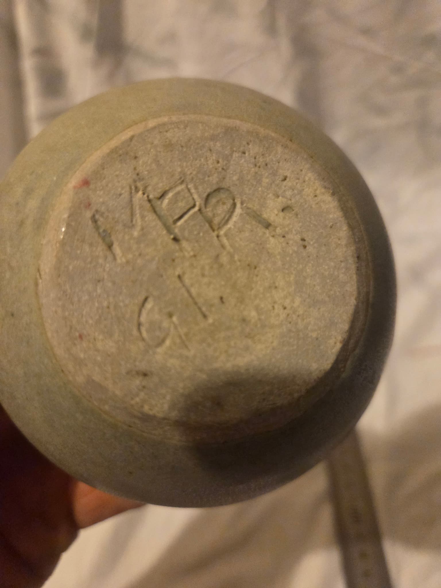 Handmade Studio Pottery Celadon Glaze Bowl - 91 — photo 2 of 3