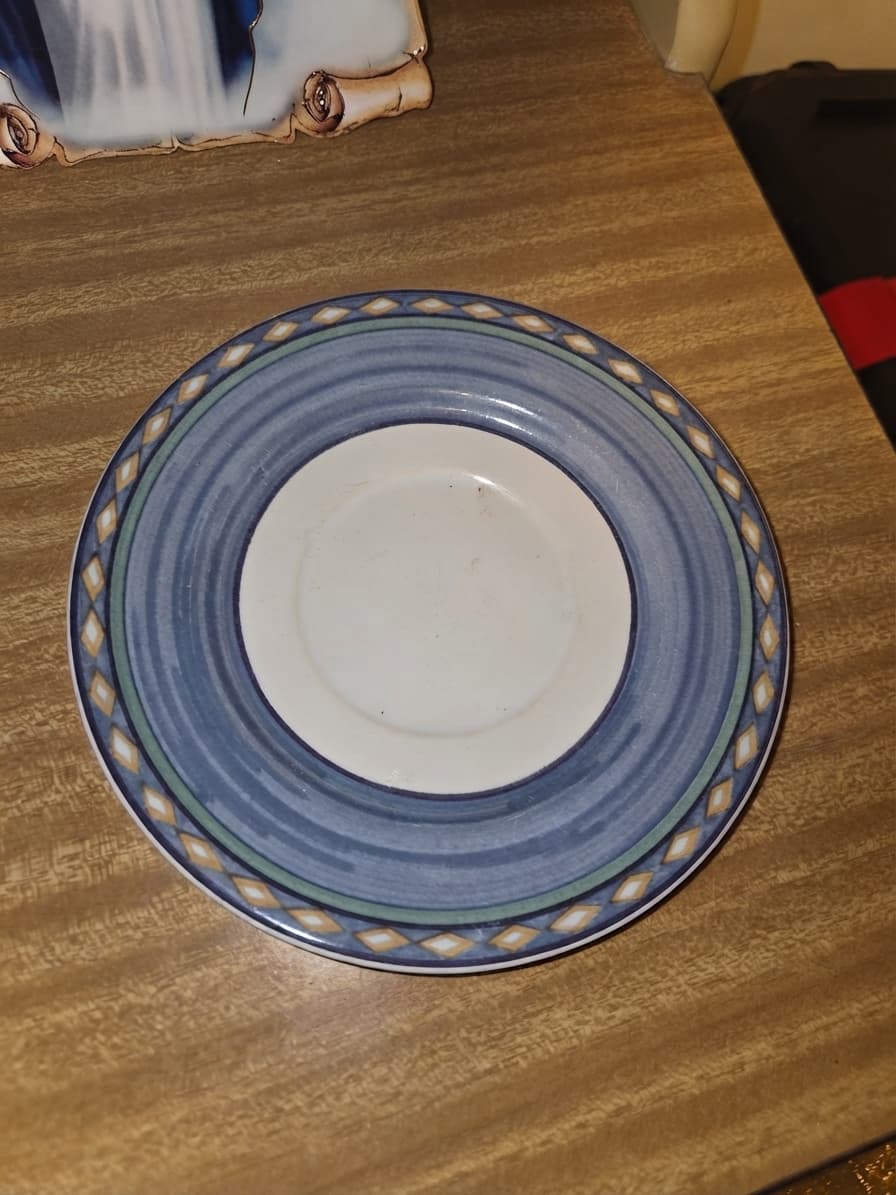Heritage Oporto Saucer - Blue Patterned Ceramic — photo 1 of 2