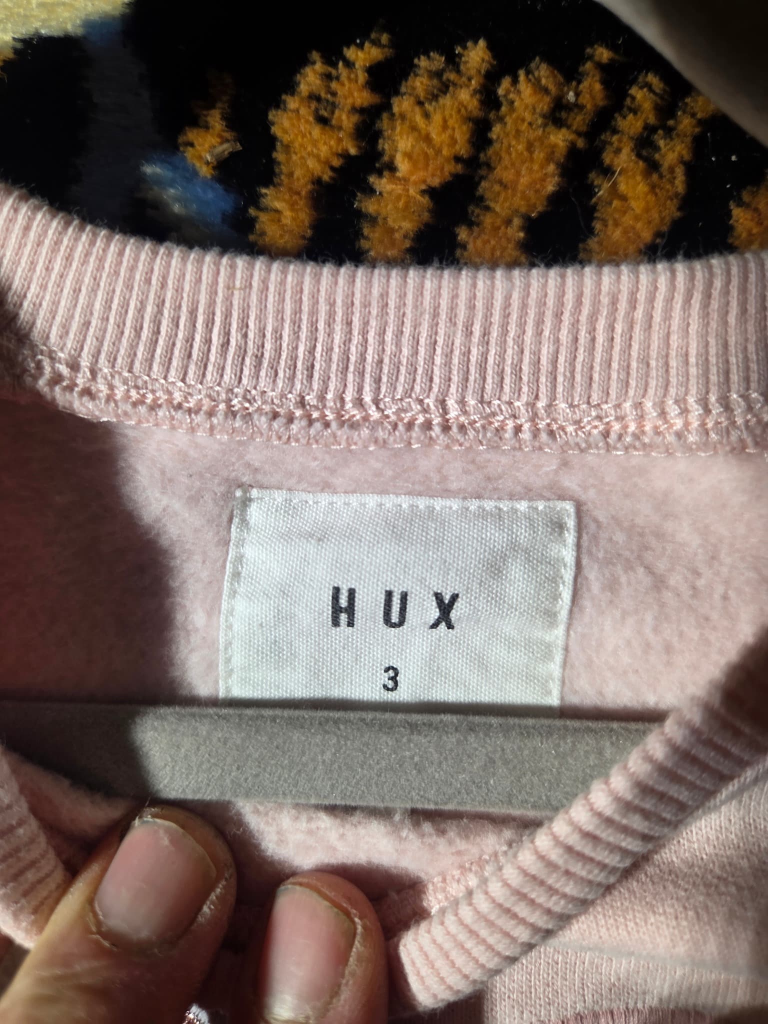 HUX Pink Unicorn Sweatshirt - Size 3 — photo 2 of 2