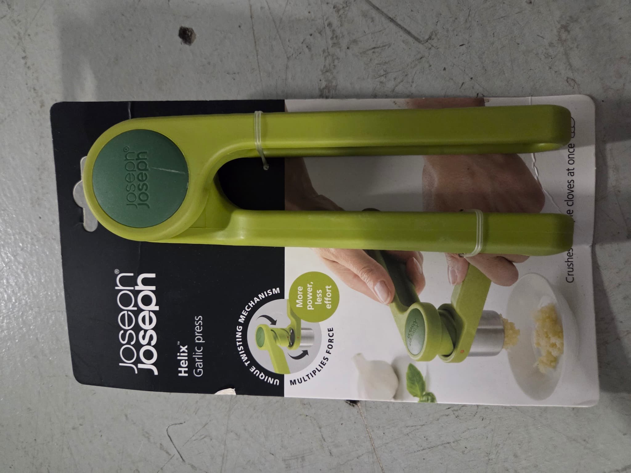 Joseph Joseph Helix Garlic Press - Green — photo 1 of 2