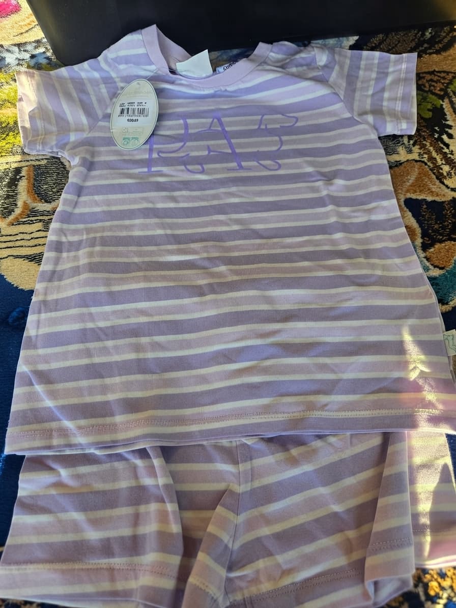 peteralexander Kids Striped Dachshund Pyjama Set - Size 4 — photo 1 of 2