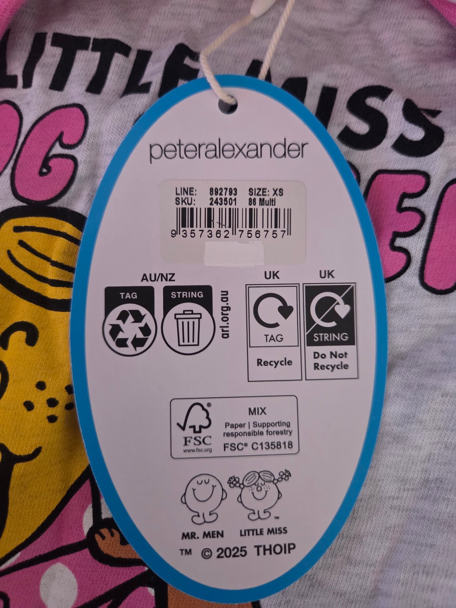 peteralexander Little Miss Dog Lover Pajama Set - Women's XS — photo 3 of 3
