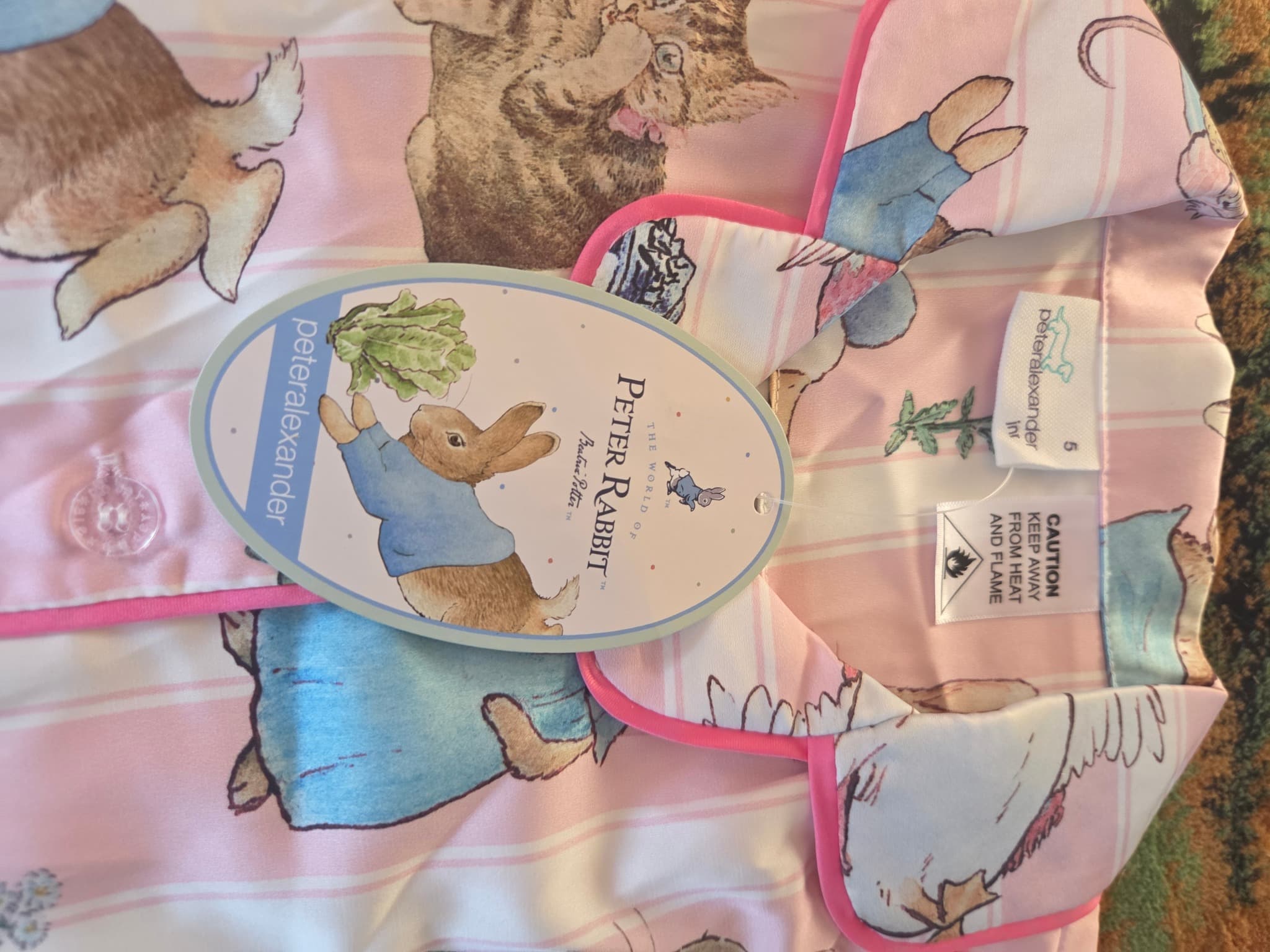 peteralexander Peter Rabbit Pajama Set - Girls Size 5 BNWT — photo 3 of 4